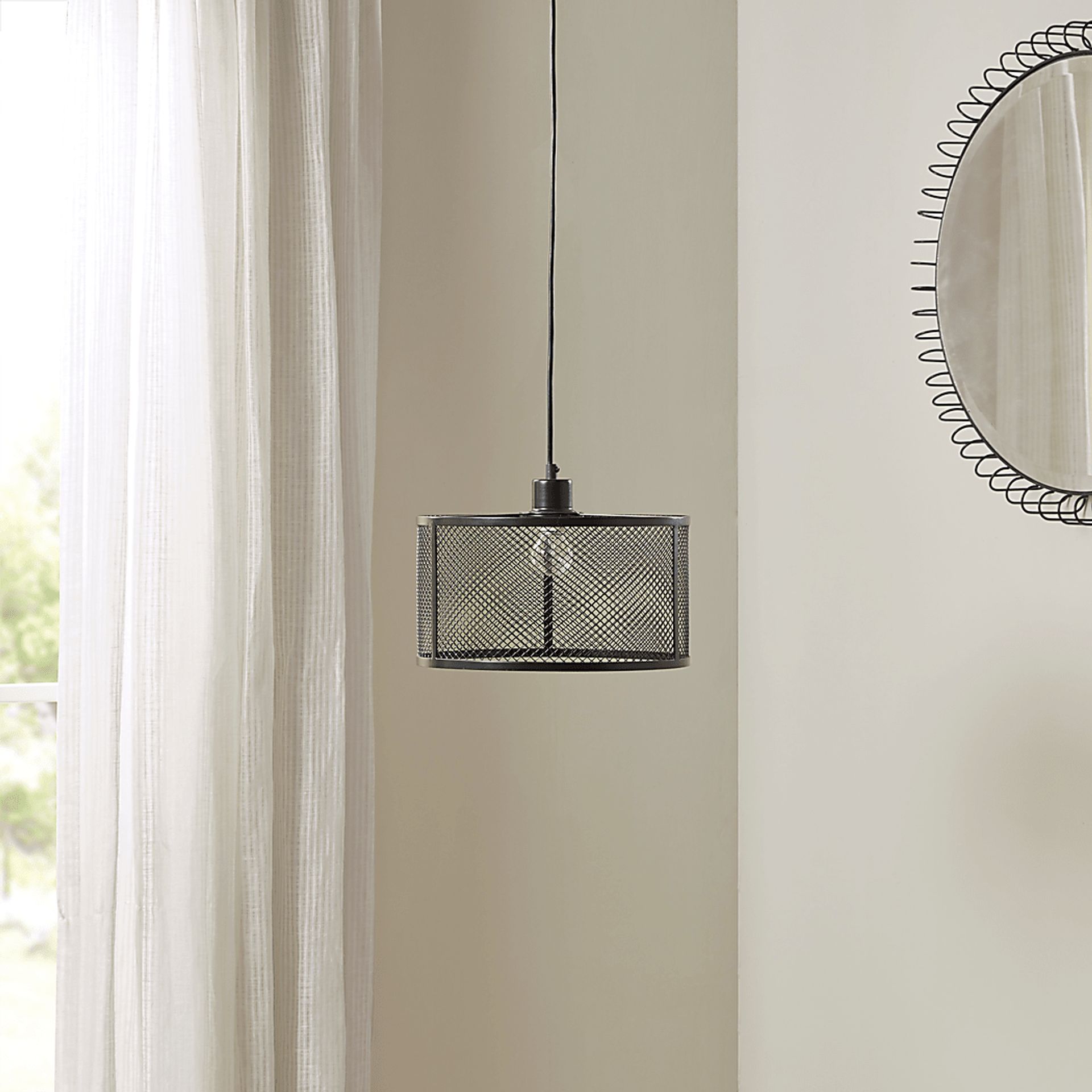 Ilya Shade Black Pendant Light - Image 2