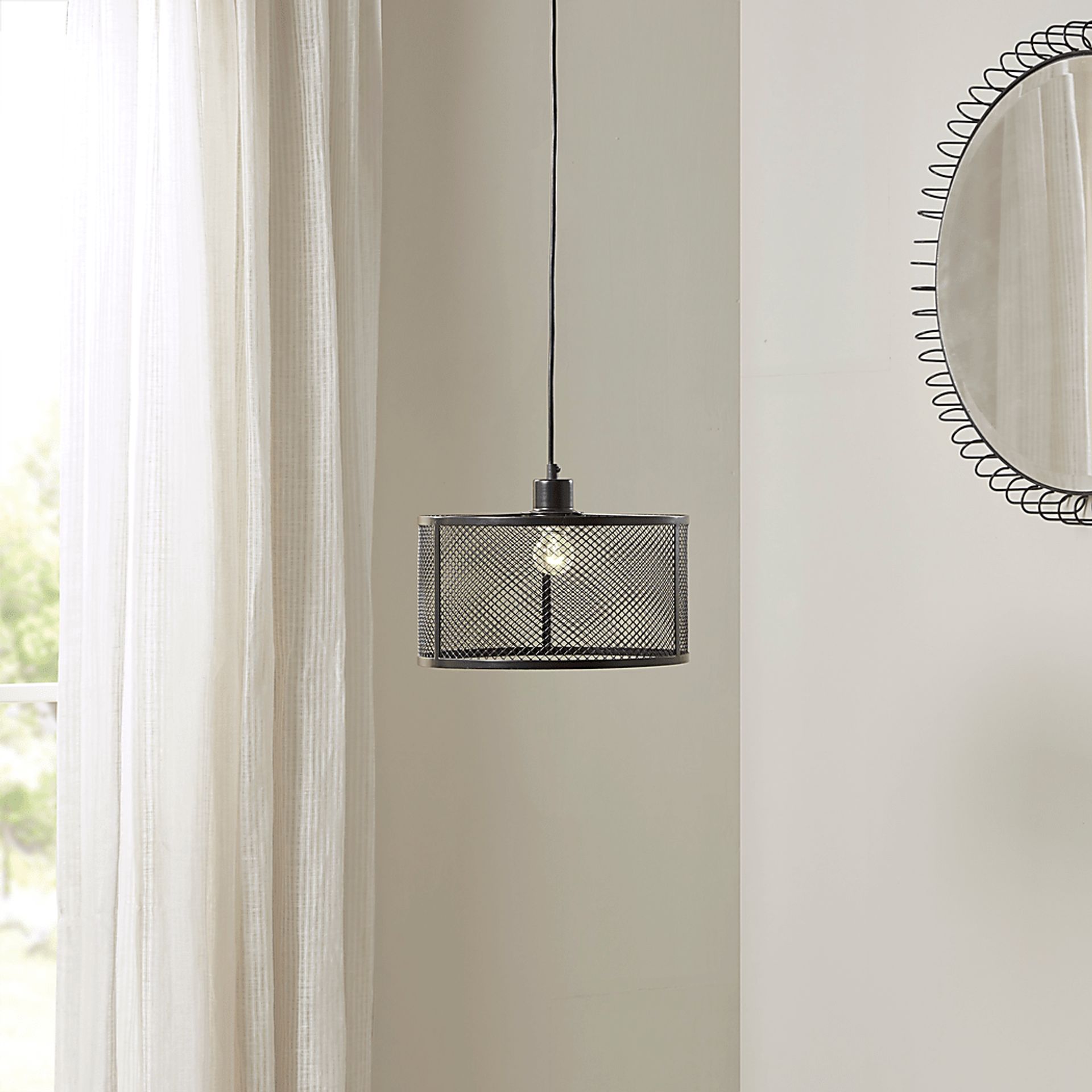 Ilya Shade Black Pendant Light - Image 3