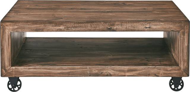Imako Brown Coffee Table - Thumbnail - Image 2