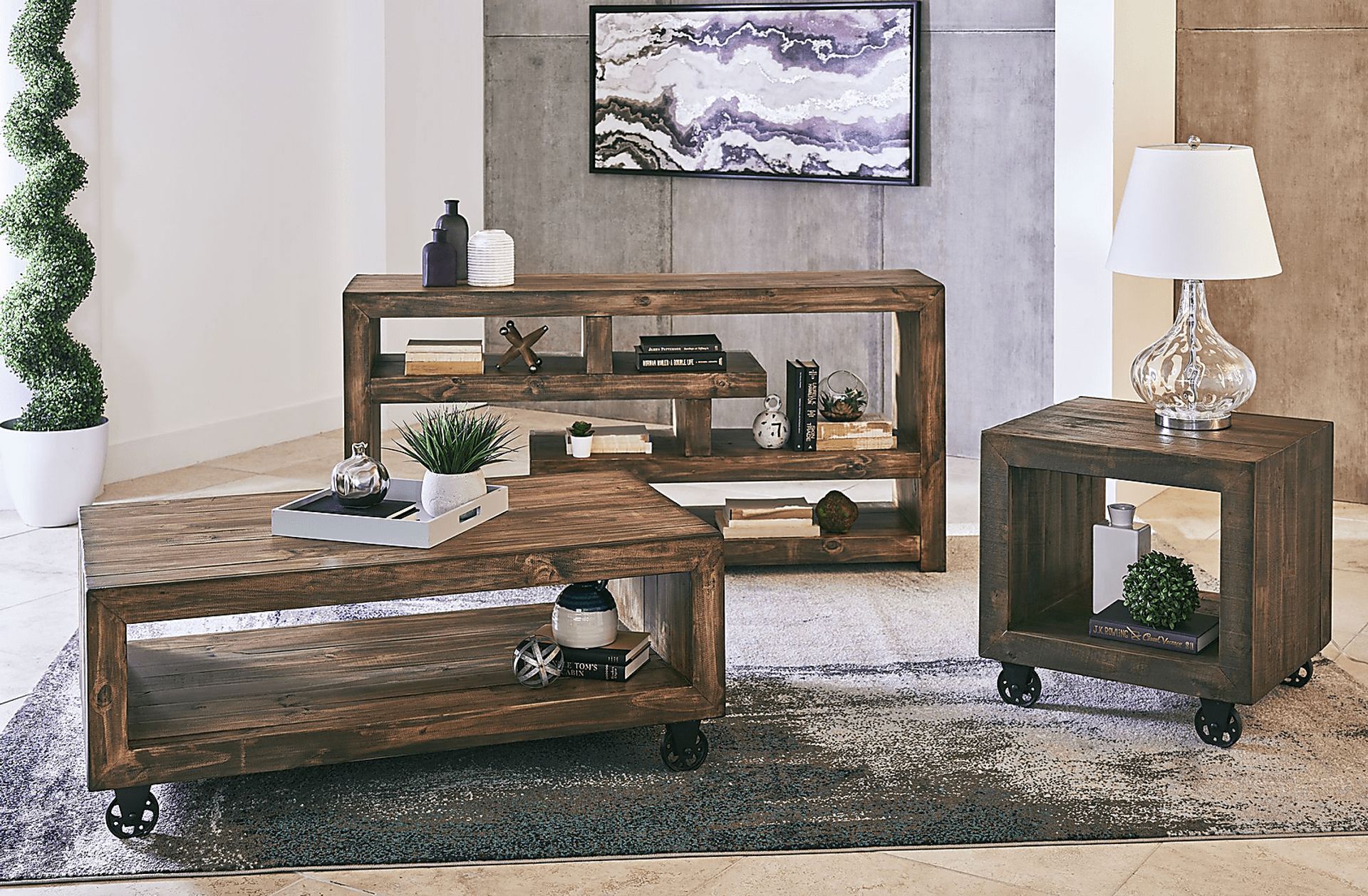 Imako Brown Coffee Table - Image 7