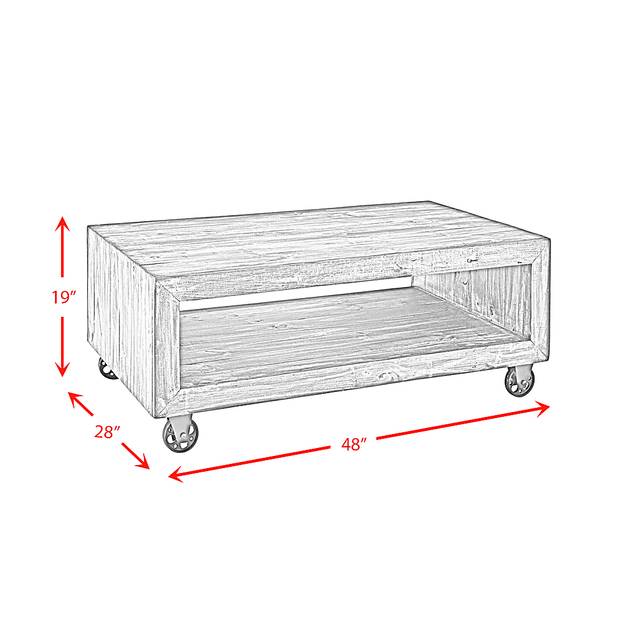 Imako Brown Coffee Table - Thumbnail - Image 8
