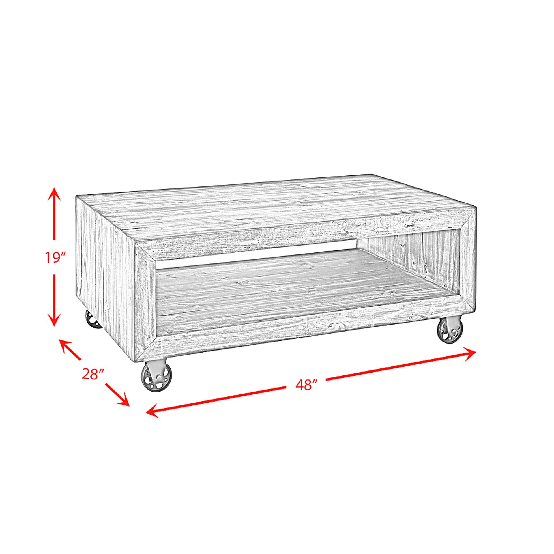 Imako Brown Coffee Table - Image 8