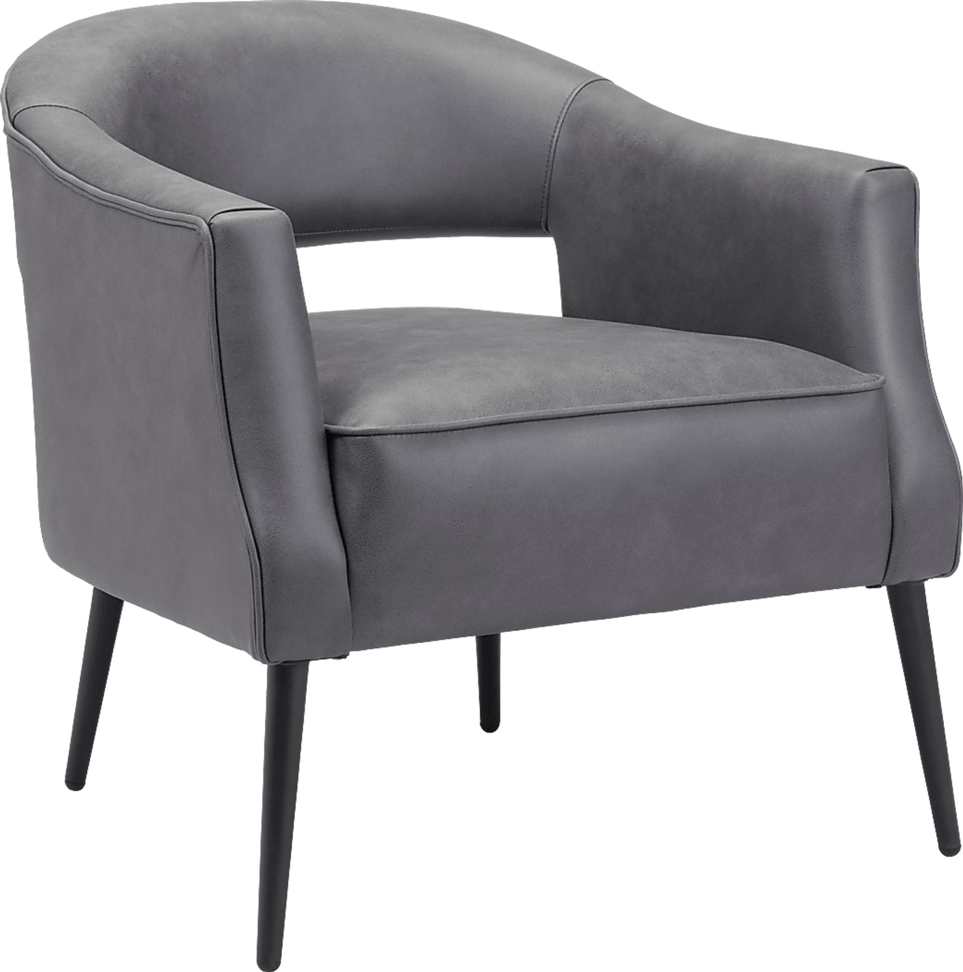 Imlach Gray Accent Chair - Image 1