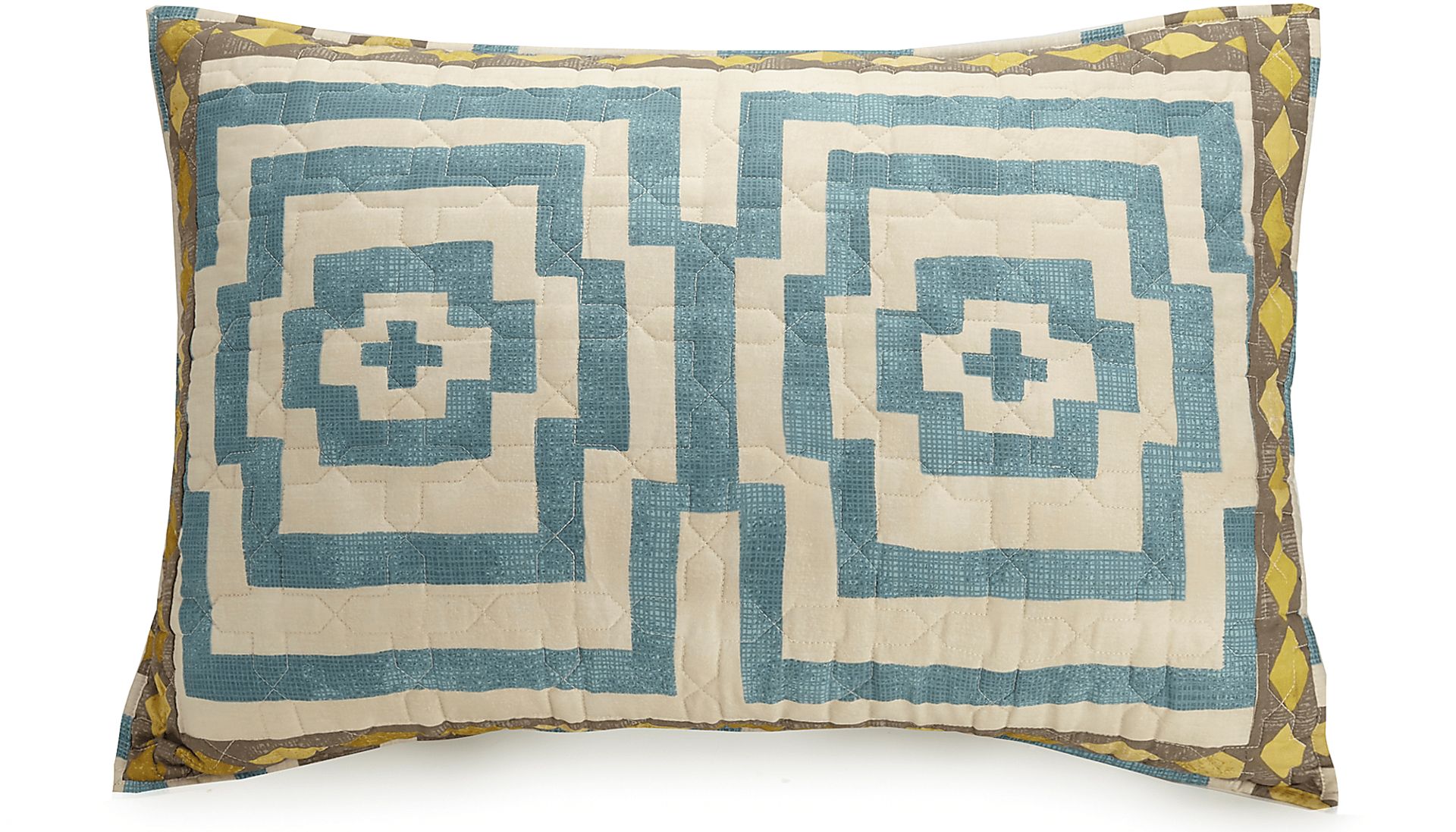 Imlay Blue King 3 Pc Quilt Set - Image 3