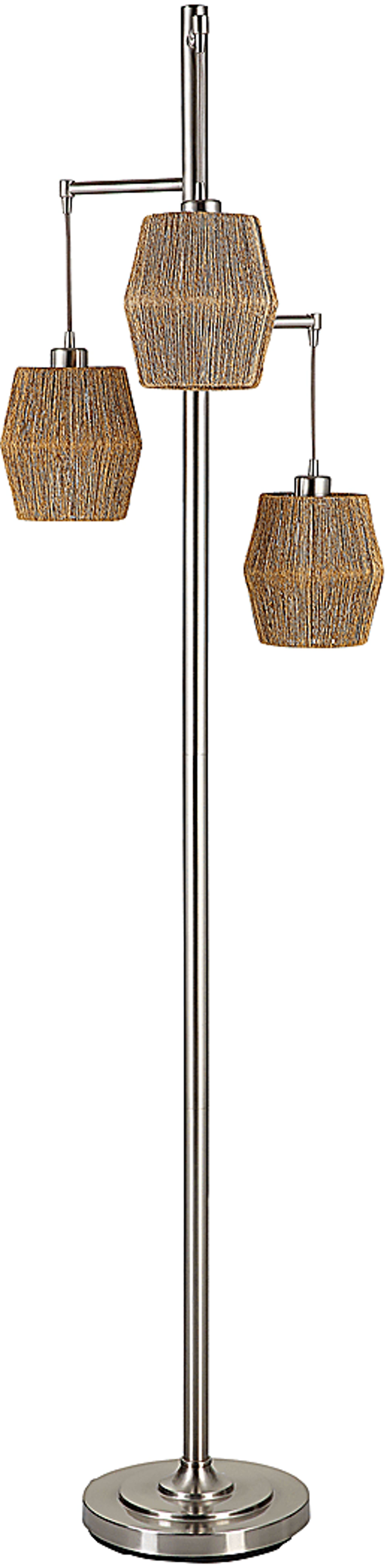 Imlay Creek Nickel Floor Lamp - Image 3