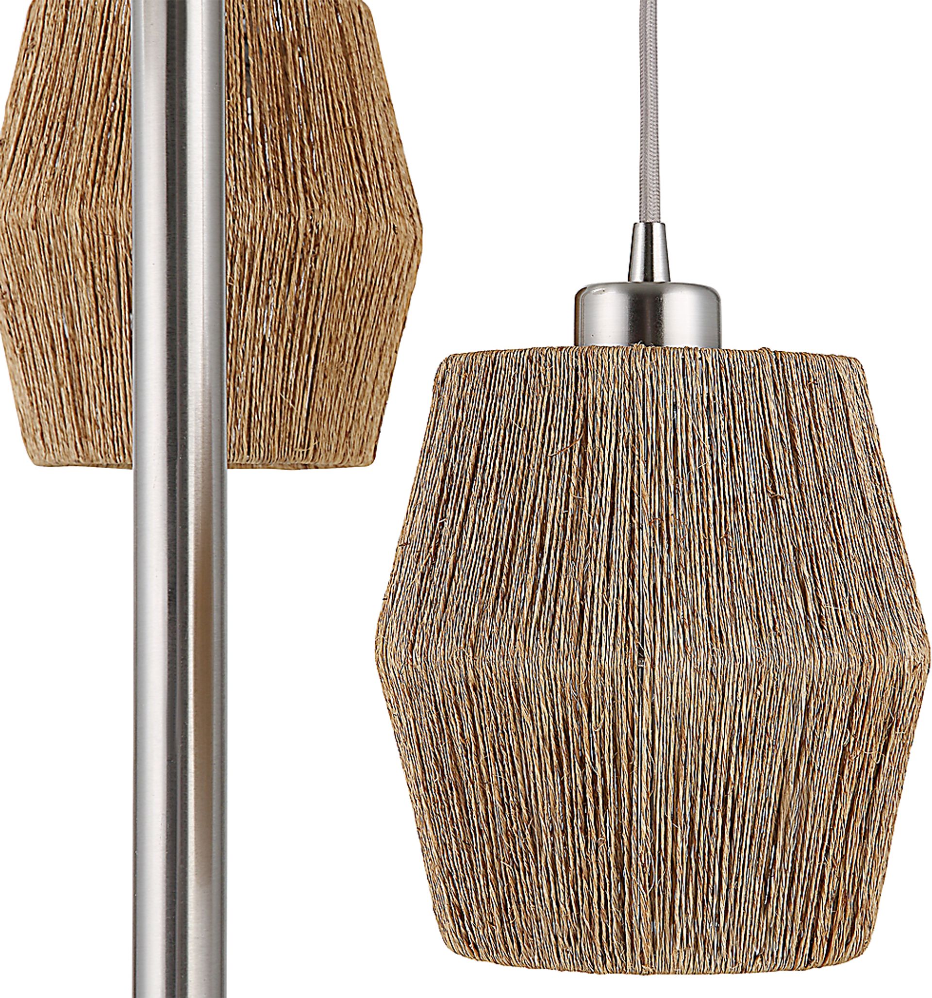 Imlay Creek Nickel Floor Lamp - Image 4