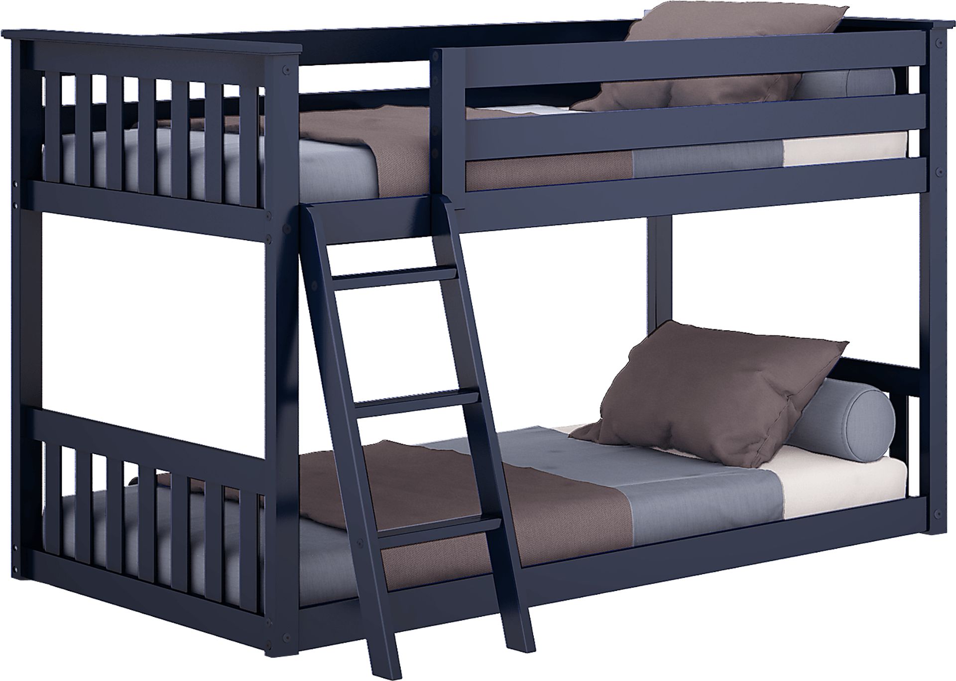 Kids Imonie Blue Twin/Twin Low Bunk Bed - Image 6