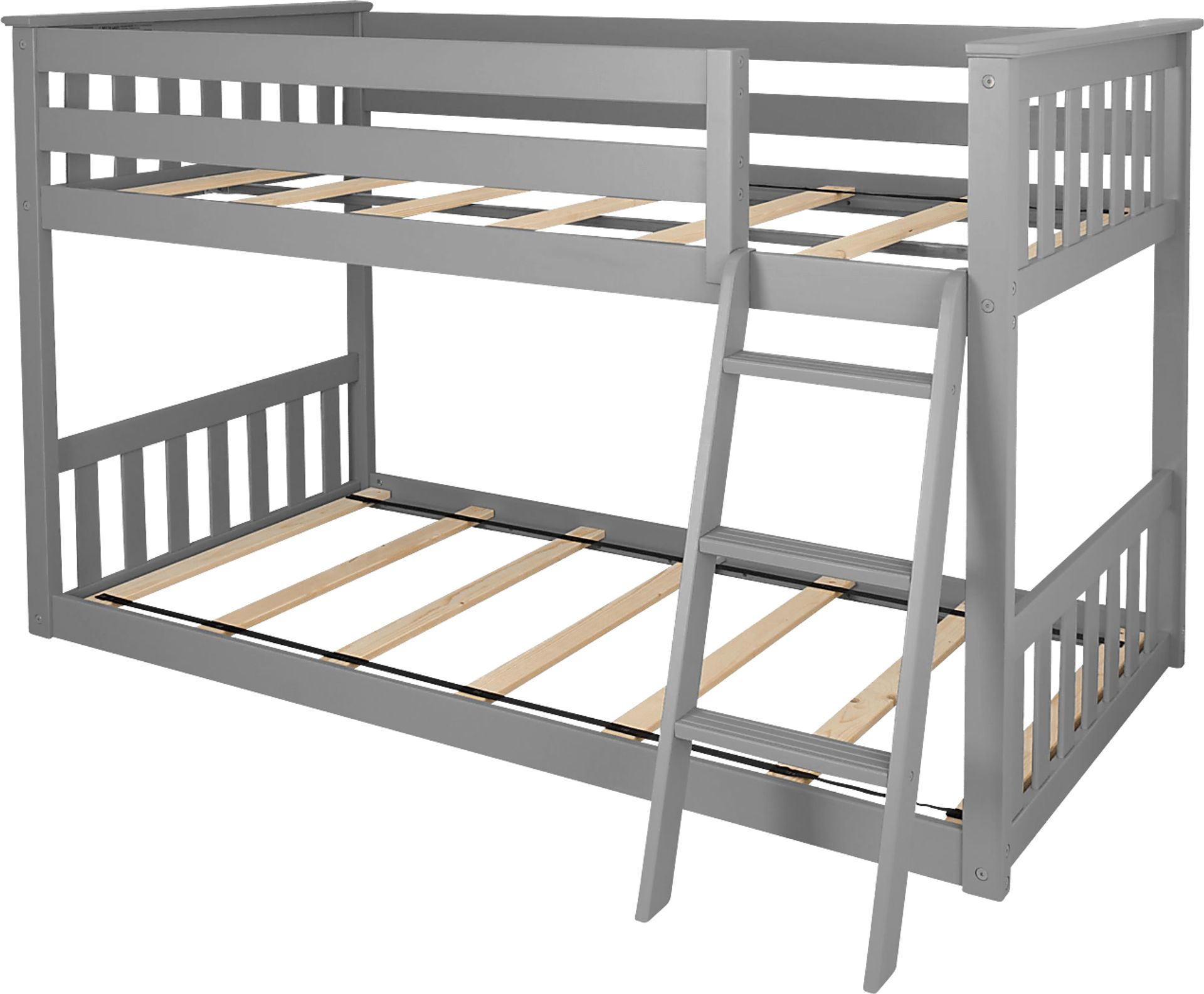 Kids Imonie Gray Twin/Twin Low Bunk Bed - Image 5
