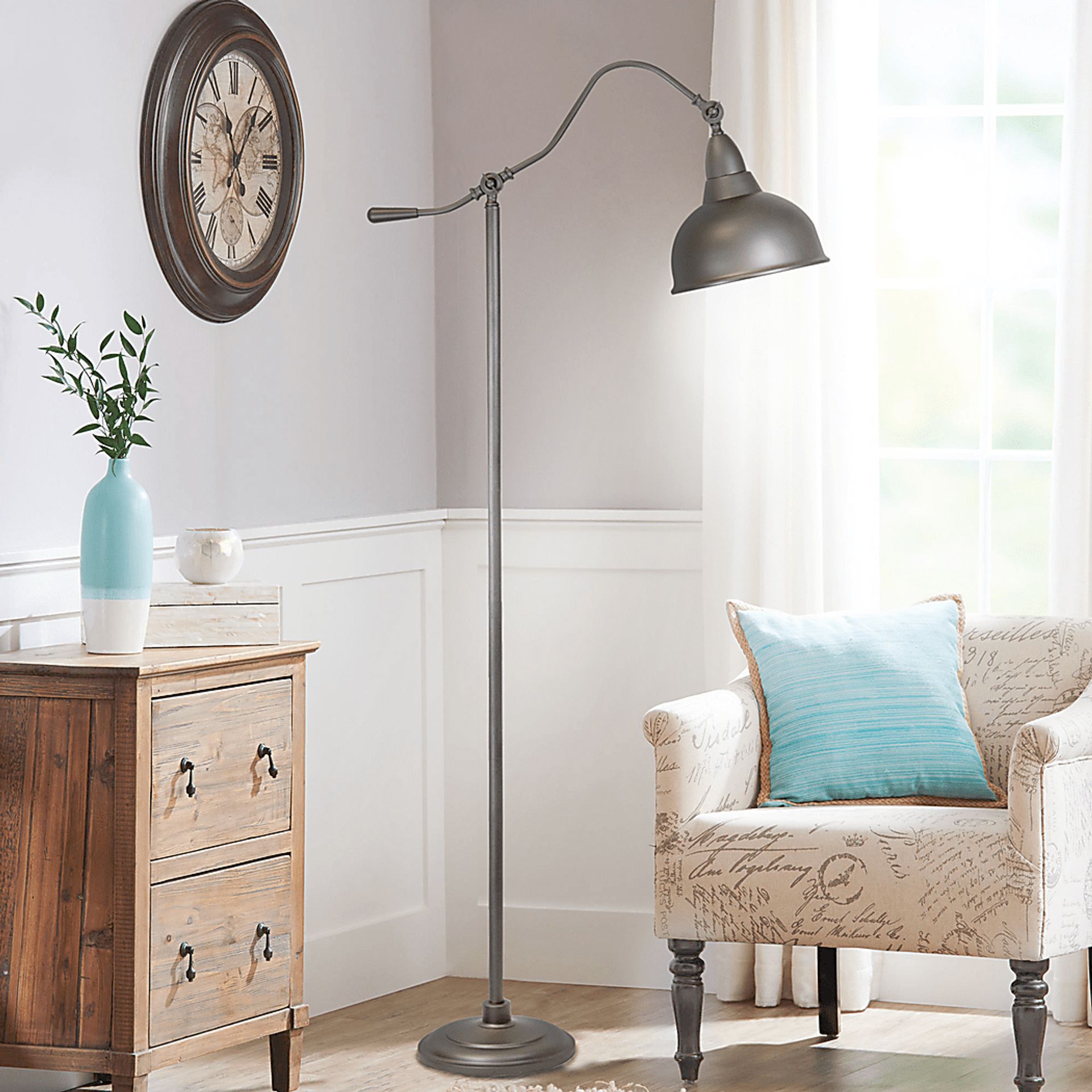 Impala Boulevard Slate Floor Lamp - Image 4