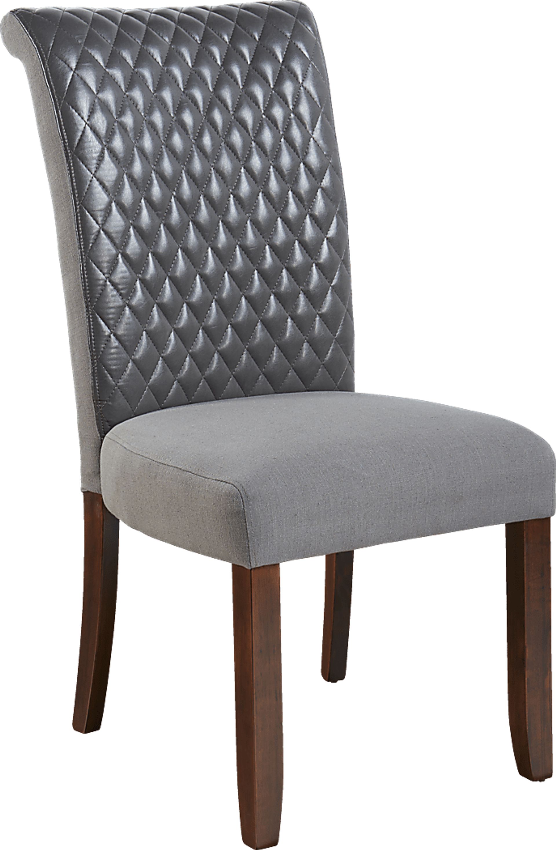 Imperial Gray Side Chair - Image 1
