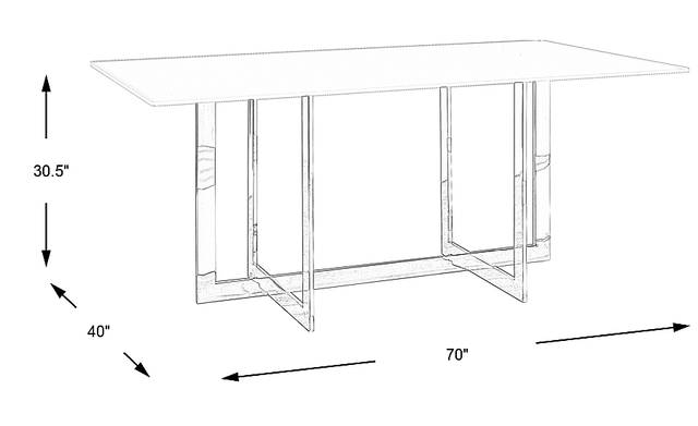 Dimension Image. Please refer to the Dimension Tab on this page for dimension details.