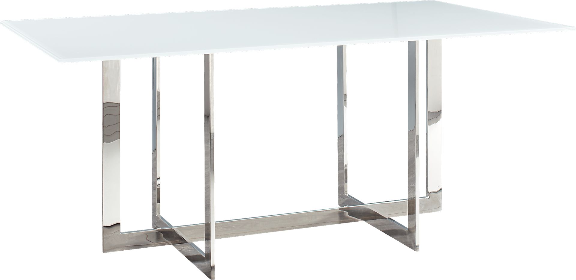 Imperium White Rectangle Dining Table - Image 1