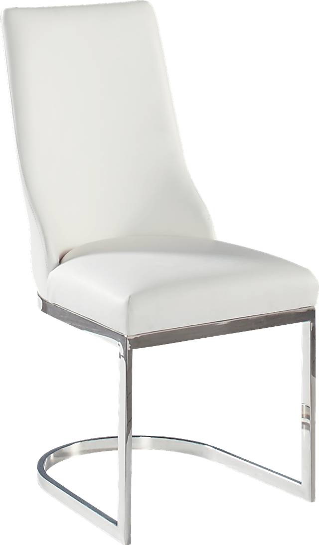 Imperium White Side Chair - Thumbnail - Image 1