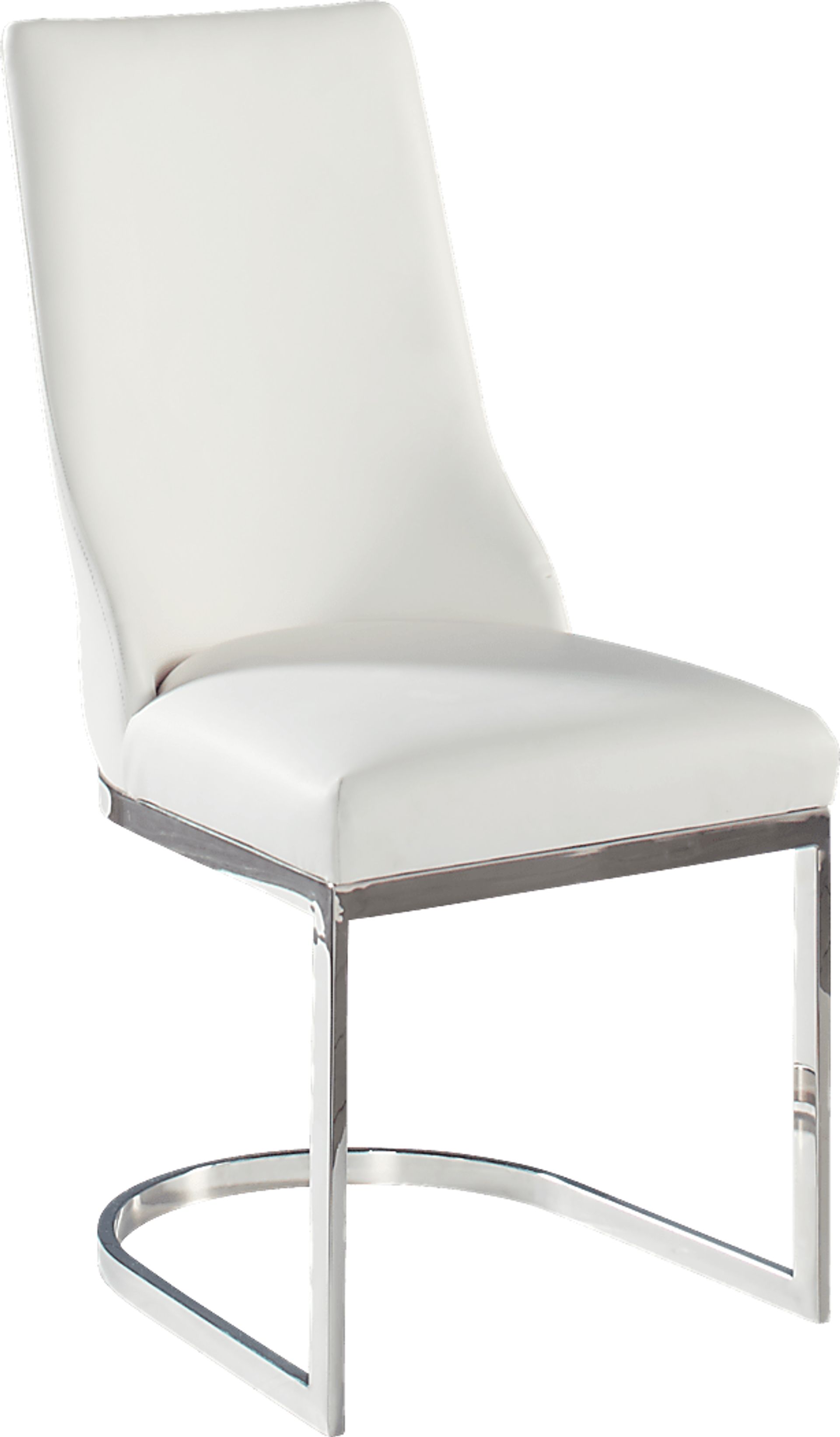 Imperium White Side Chair - Image 1