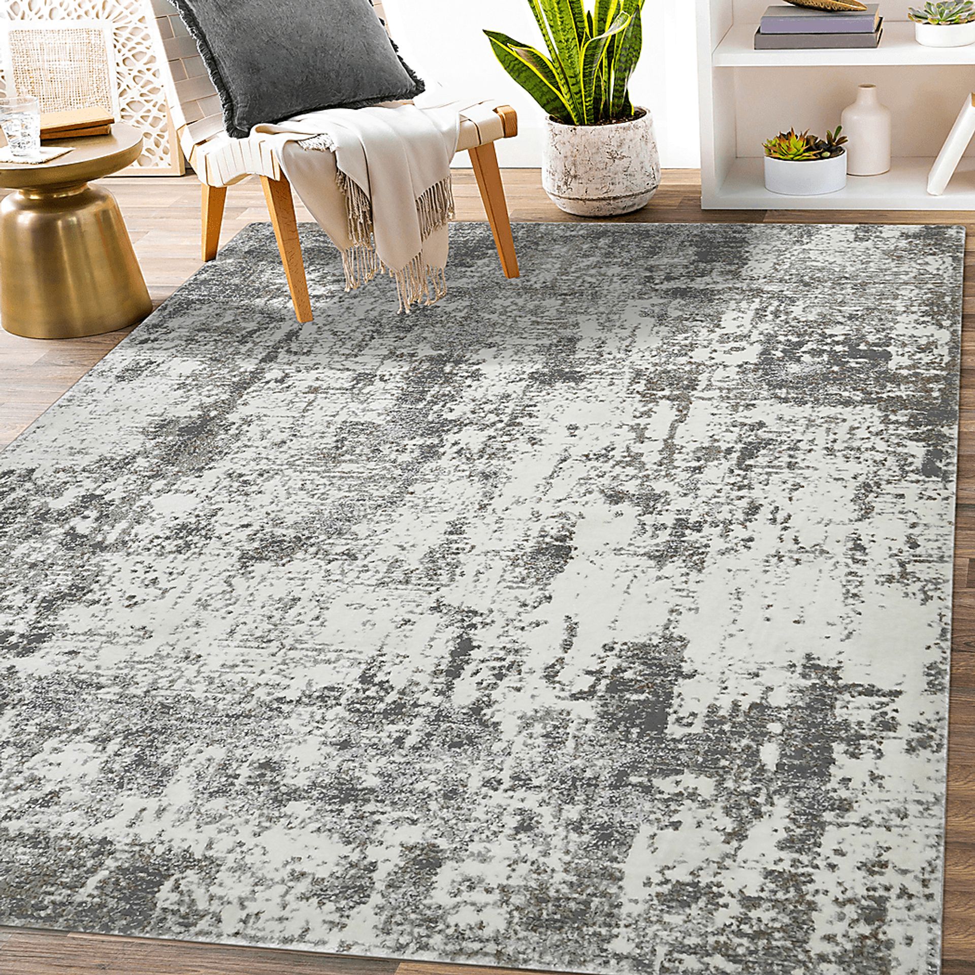 Imsor Ivory/Beige 5'3 x 7'9 Rug - Image 2