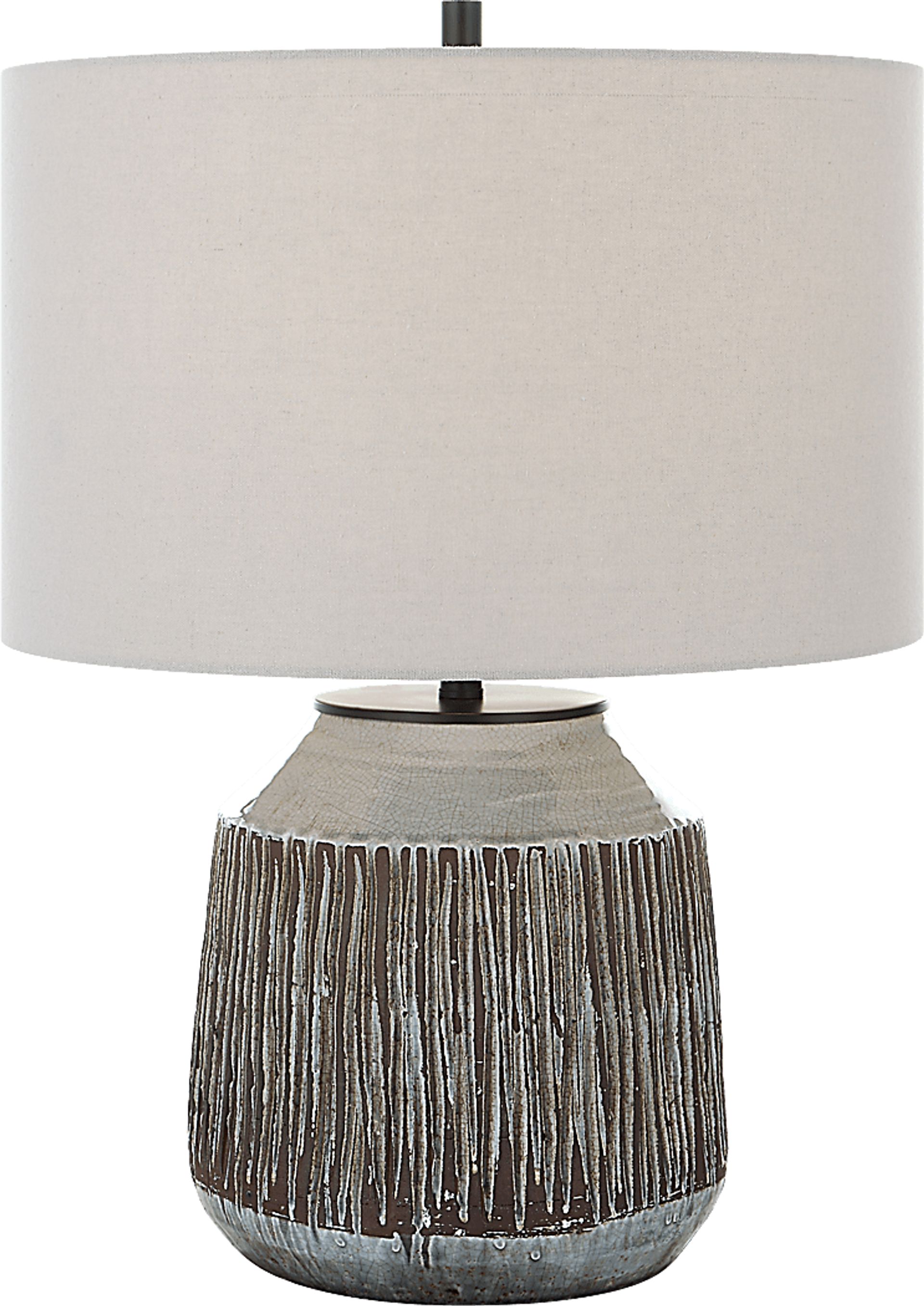 Inagua Loop Gray Lamp - Image 4