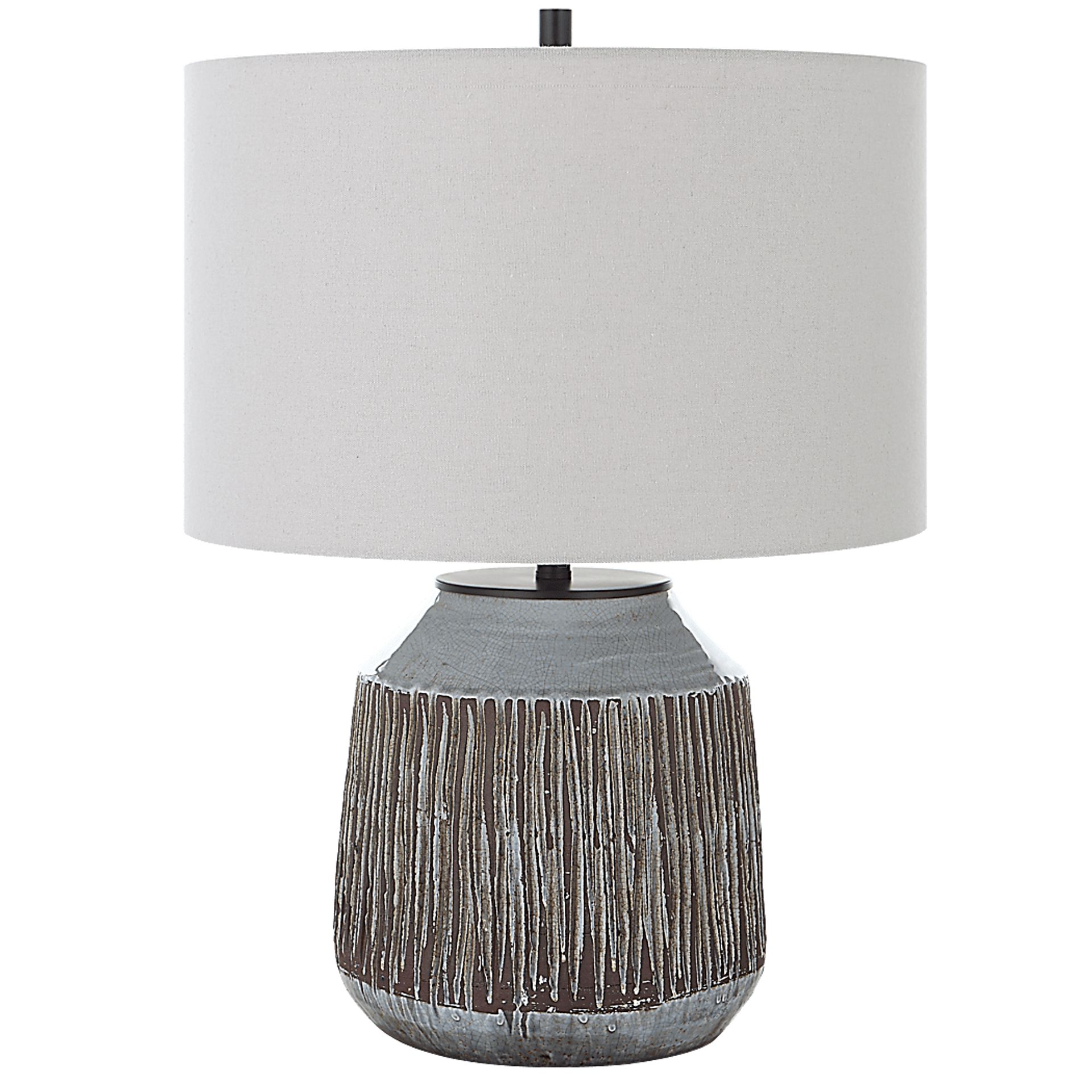 Inagua Loop Gray Lamp - Image 1