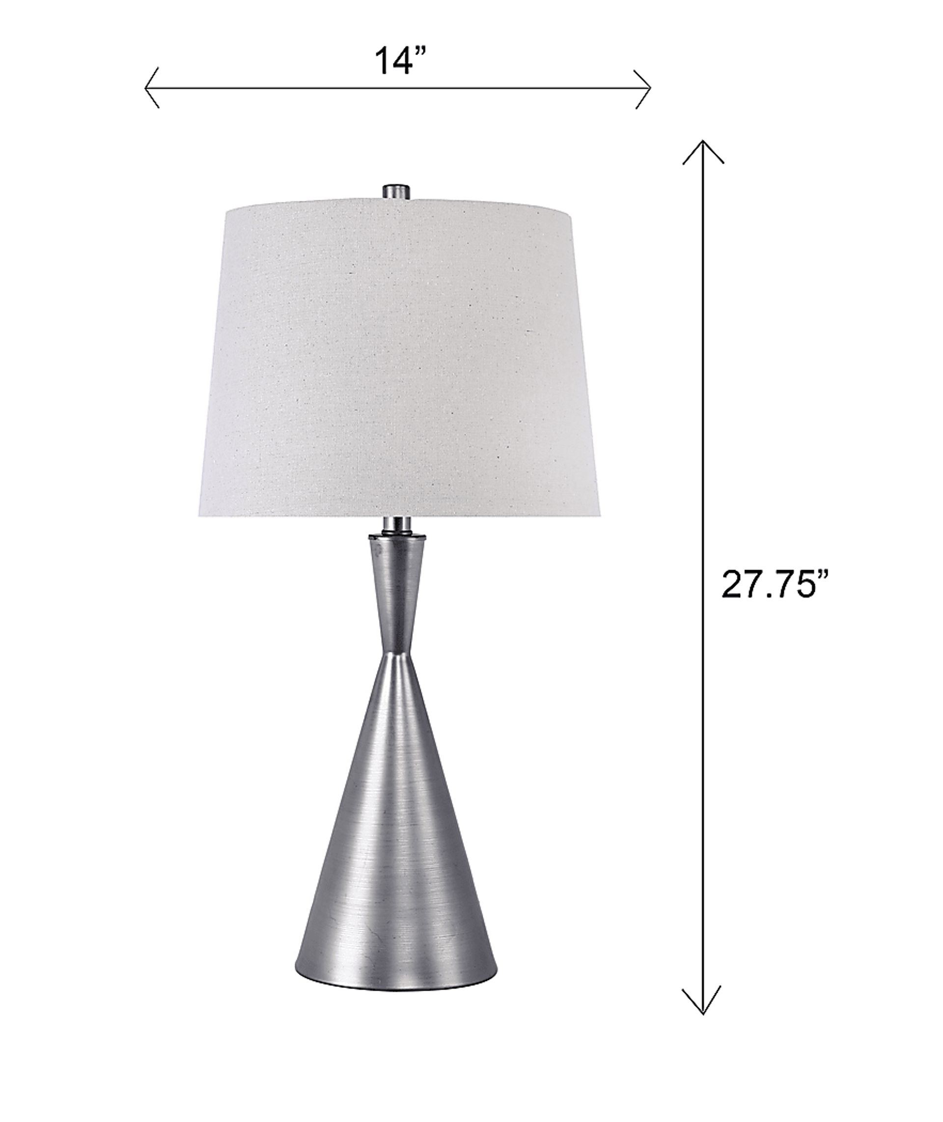 Inagua Shores Gray Lamp, Set of 2 - Image 5