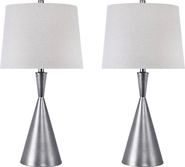 Inagua Shores Gray Lamp, Set of 2 - Thumbnail - Image 1