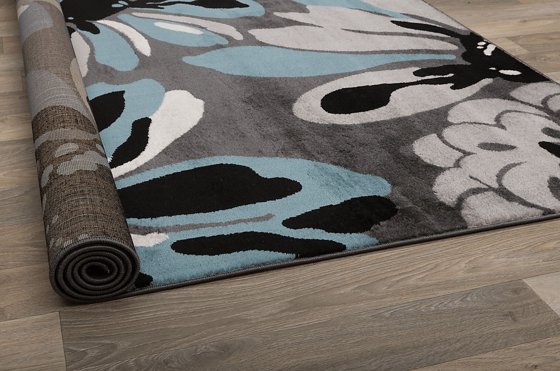 Inanor Blue 5'3 x 7'3 Rug - Image 8