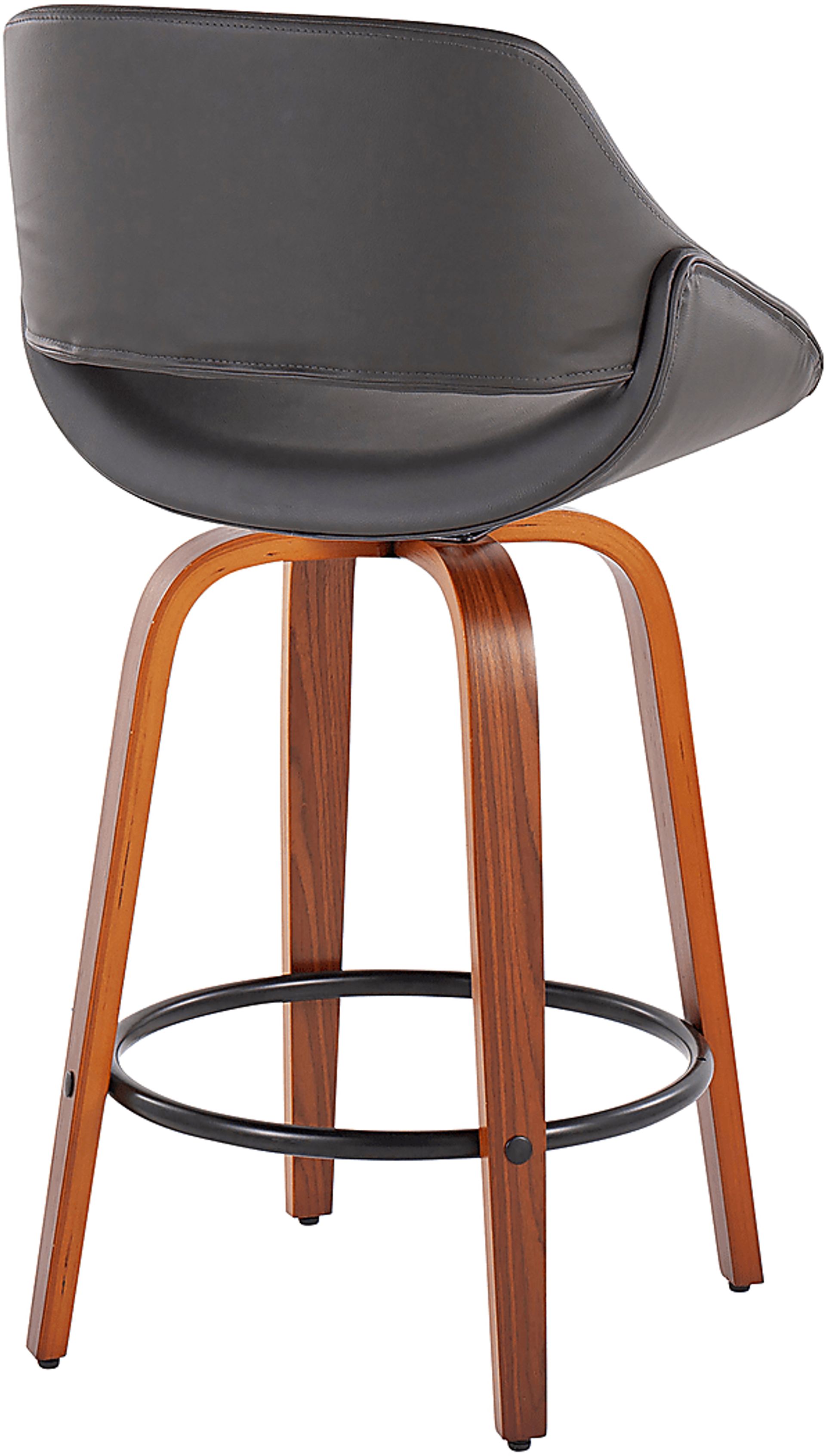 Inaran I Gray Counter Height Stool, Set of 2 - Image 4