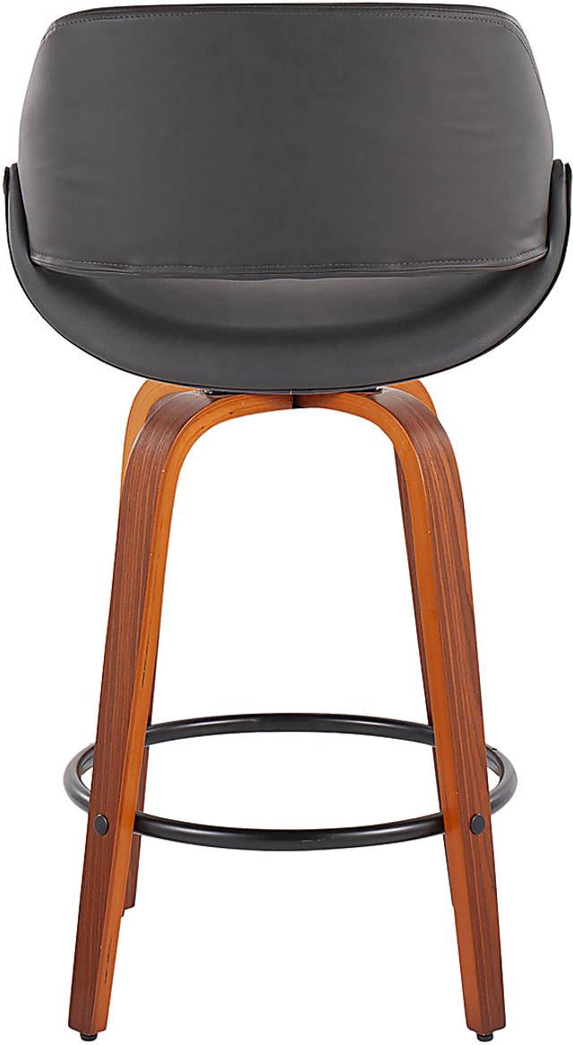 Inaran I Gray Counter Height Stool, Set of 2 - Thumbnail - Image 5