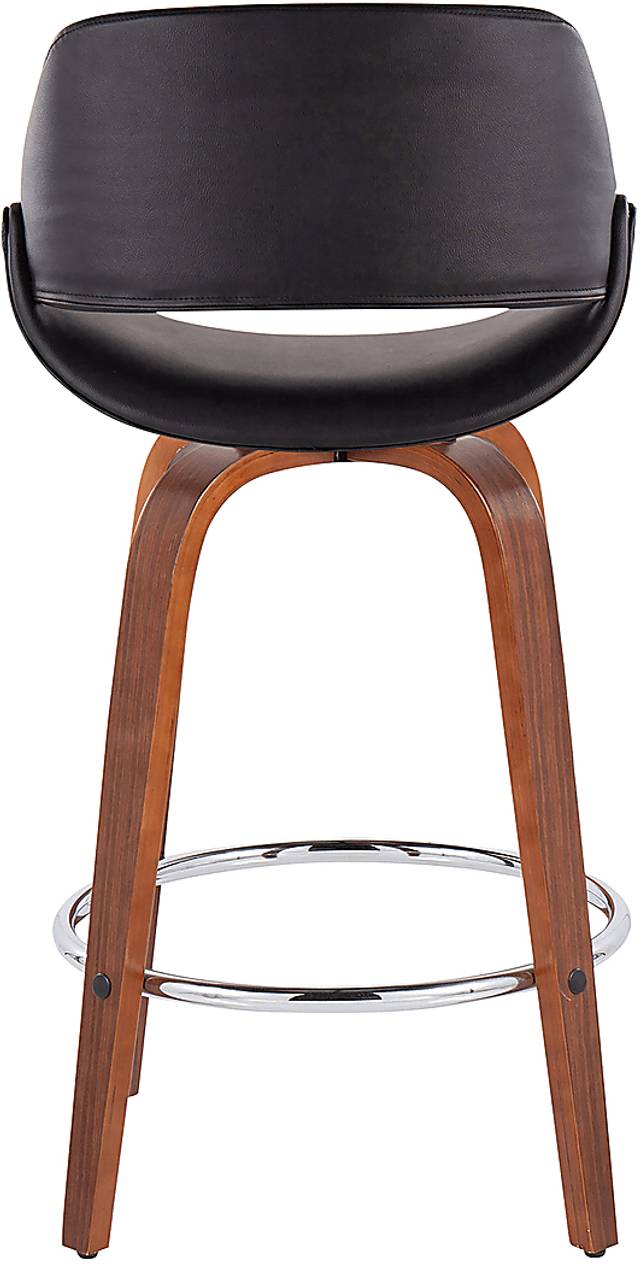 Inaran II Black Counter Height Stool, Set of 2 - Thumbnail - Image 5
