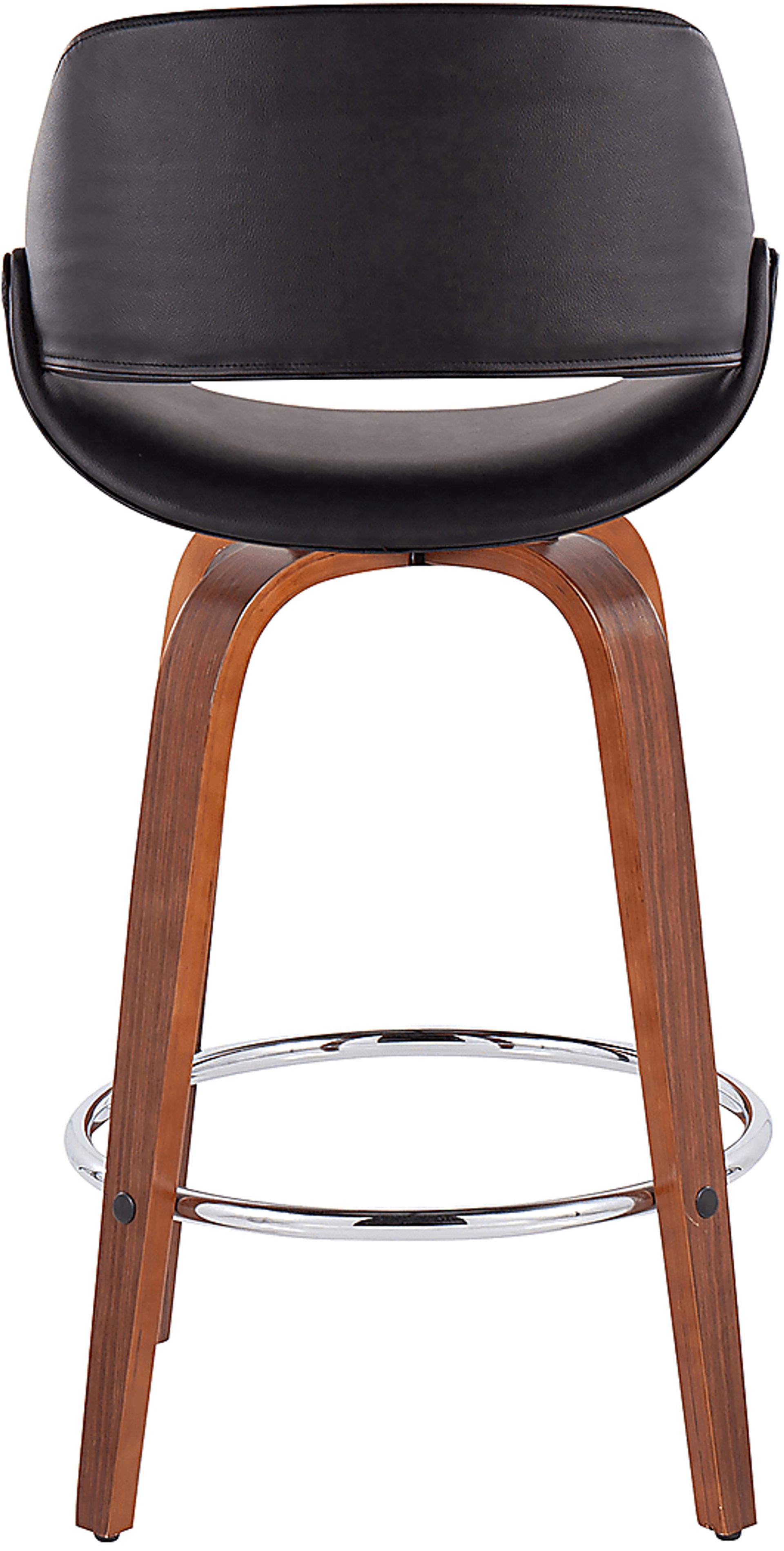 Inaran II Black Counter Height Stool, Set of 2 - Image 5