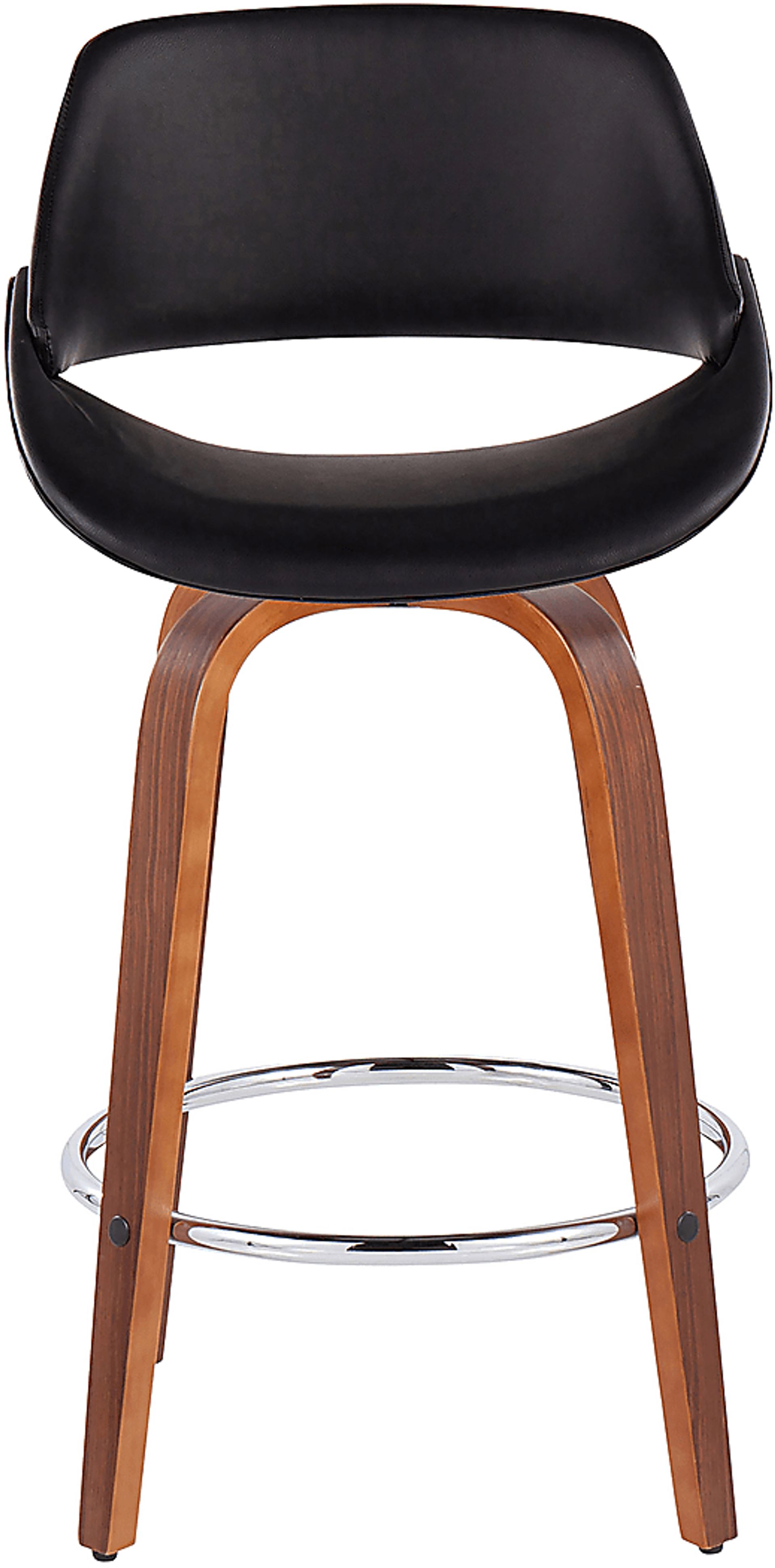 Inaran II Black Counter Height Stool, Set of 2 - Image 6