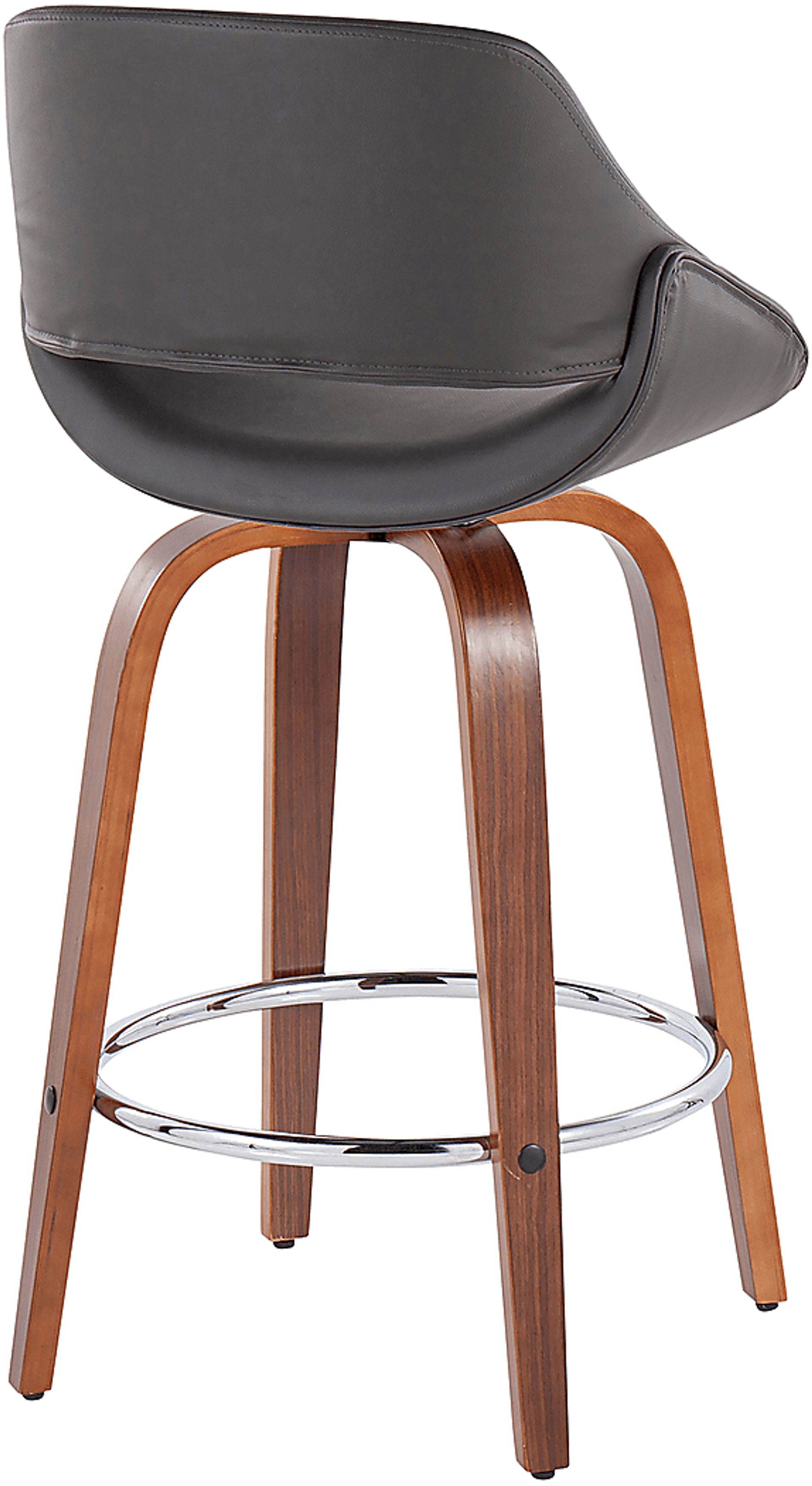Inaran II Gray Counter Height Stool, Set of 2 - Image 4
