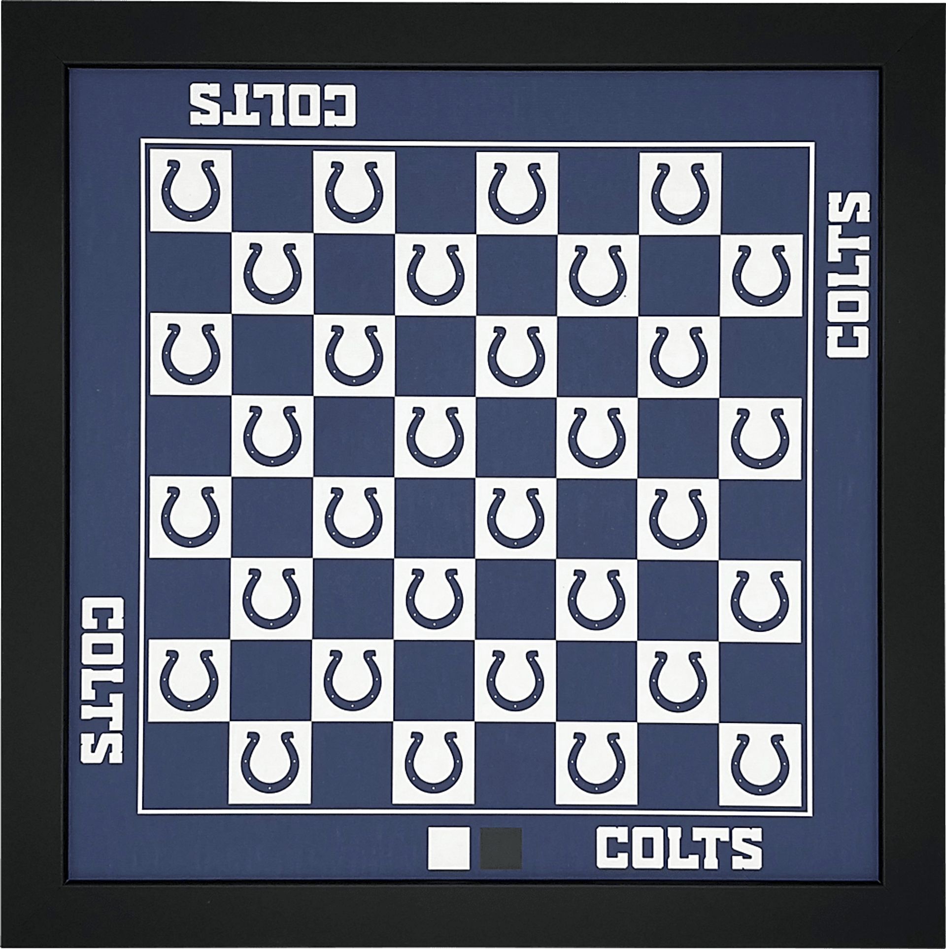 Indianapolis Colts Wall Chess Set - Image 1
