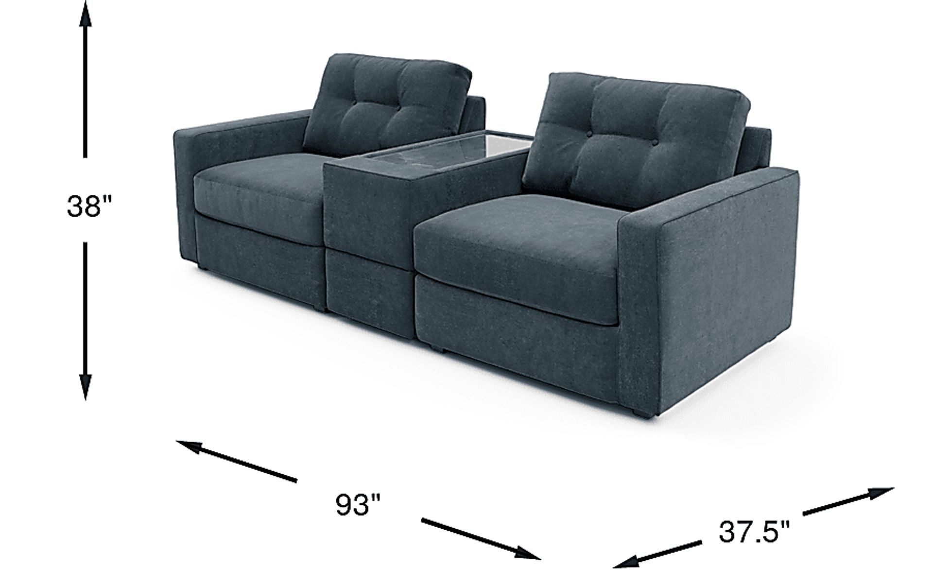 Dimension Image. Please refer to the Dimension Tab on this page for dimension details.