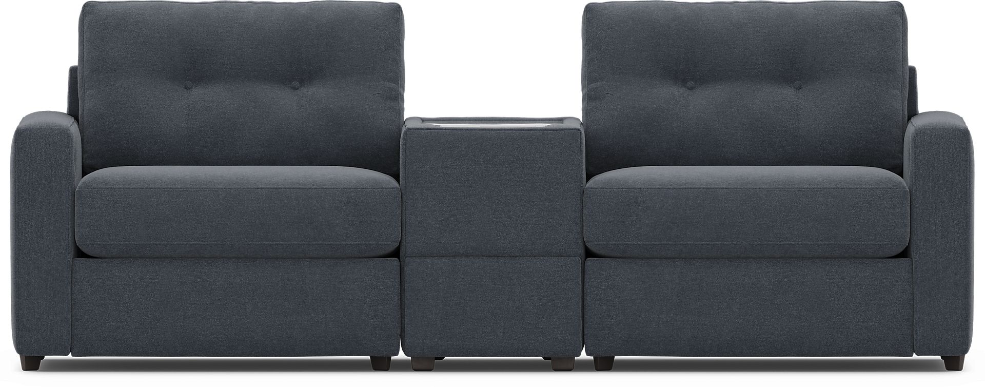 Indigo 3 Pc Power Reclining ModularOne with Media Console - Image 3