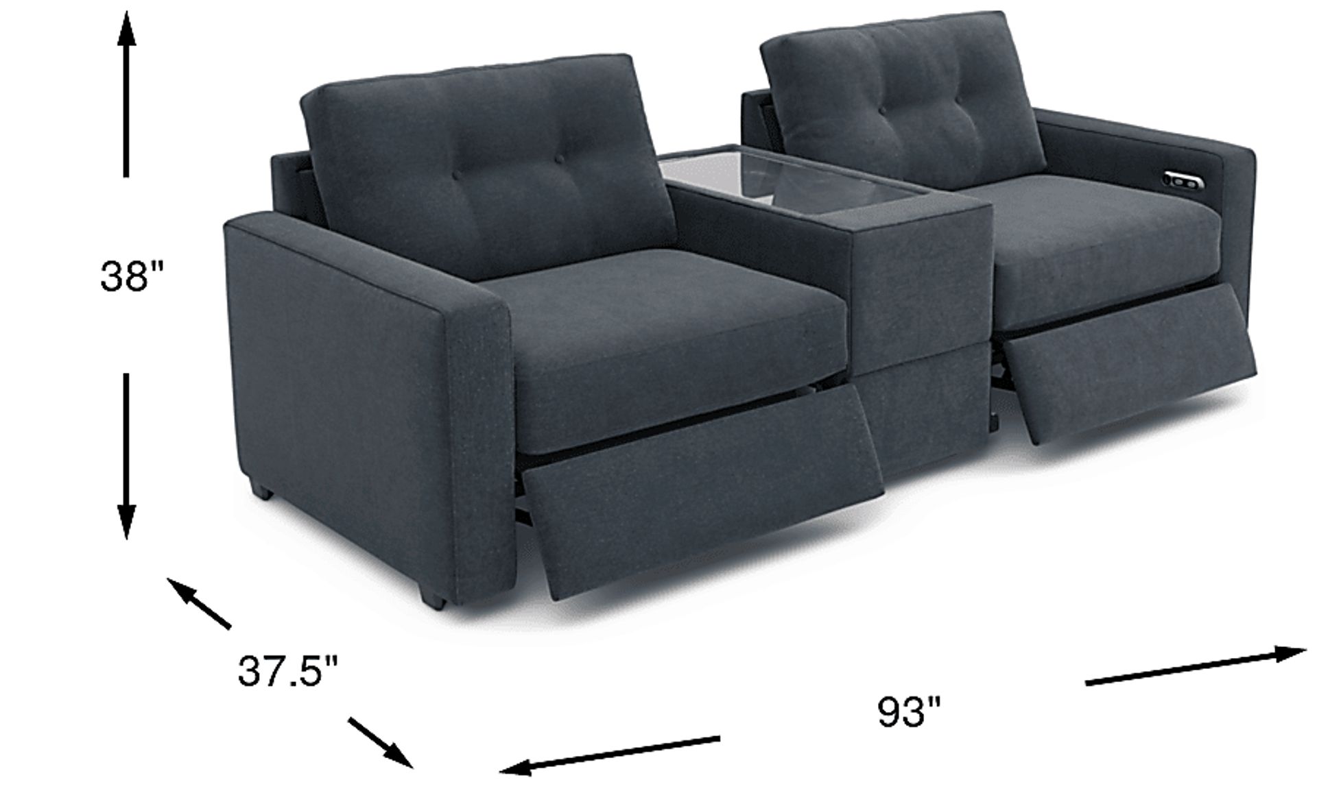 Dimension Image. Please refer to the Dimension Tab on this page for dimension details.