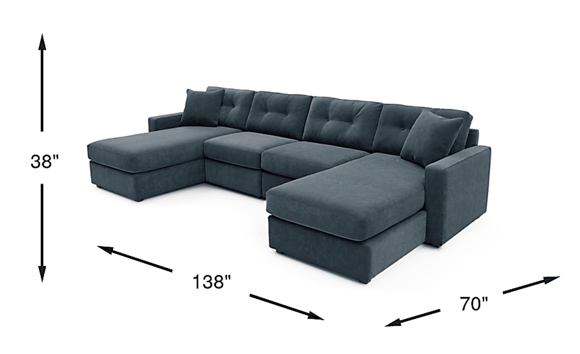 Dimension Image. Please refer to the Dimension Tab on this page for dimension details.