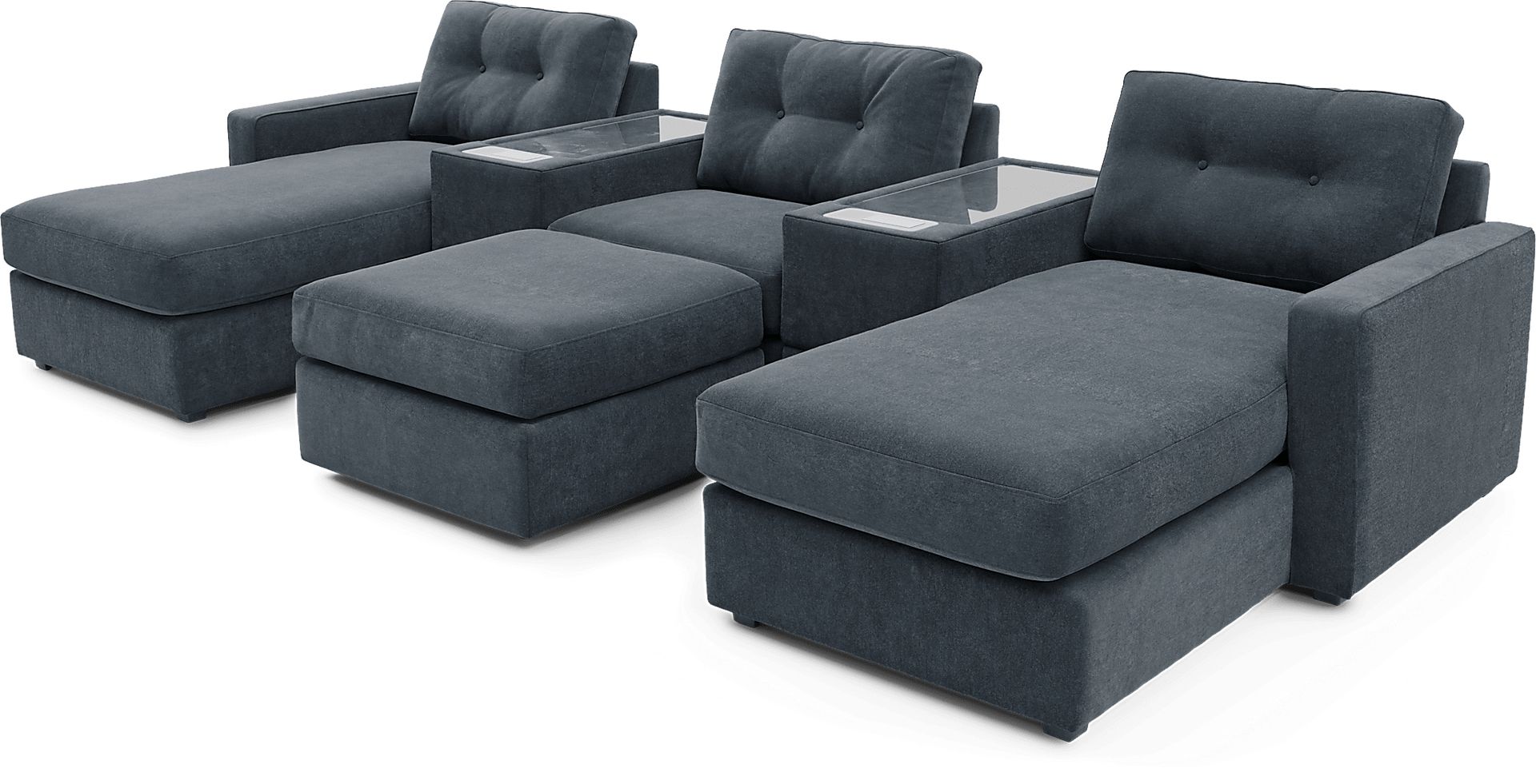 Indigo 6 Pc ModularOne with Media Consoles - Image 1