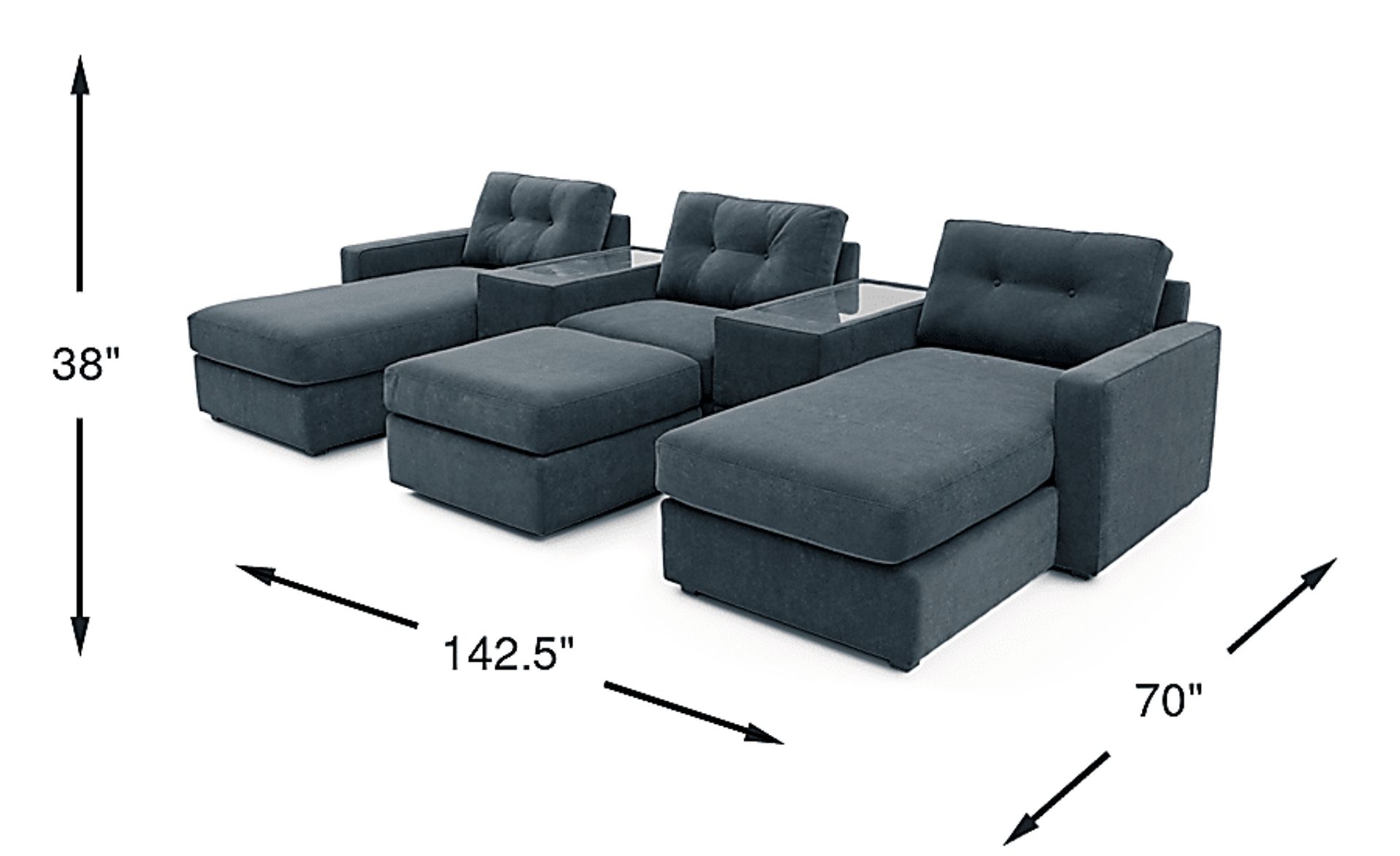 Dimension Image. Please refer to the Dimension Tab on this page for dimension details.