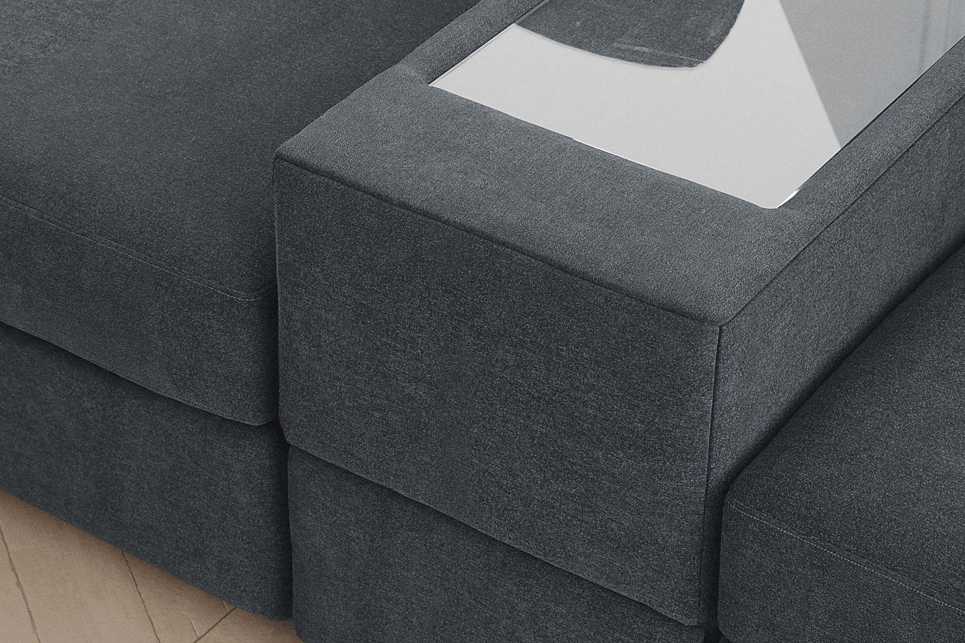 Indigo 7 Pc ModularOne Gel Foam Sleeper - Image 5