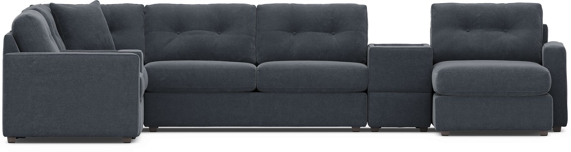 Indigo 7 Pc ModularOne Gel Foam Sleeper - Image 3