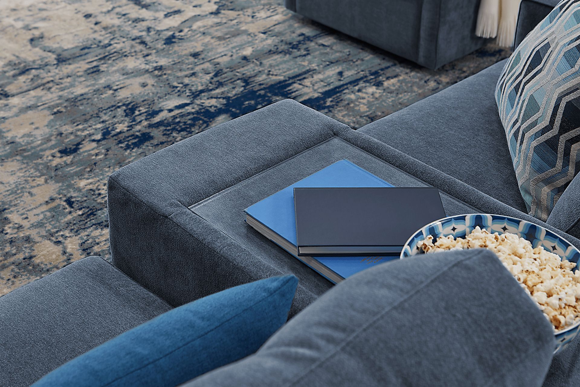 Indigo 7 Pc ModularOne Gel Foam Sleeper - Image 5