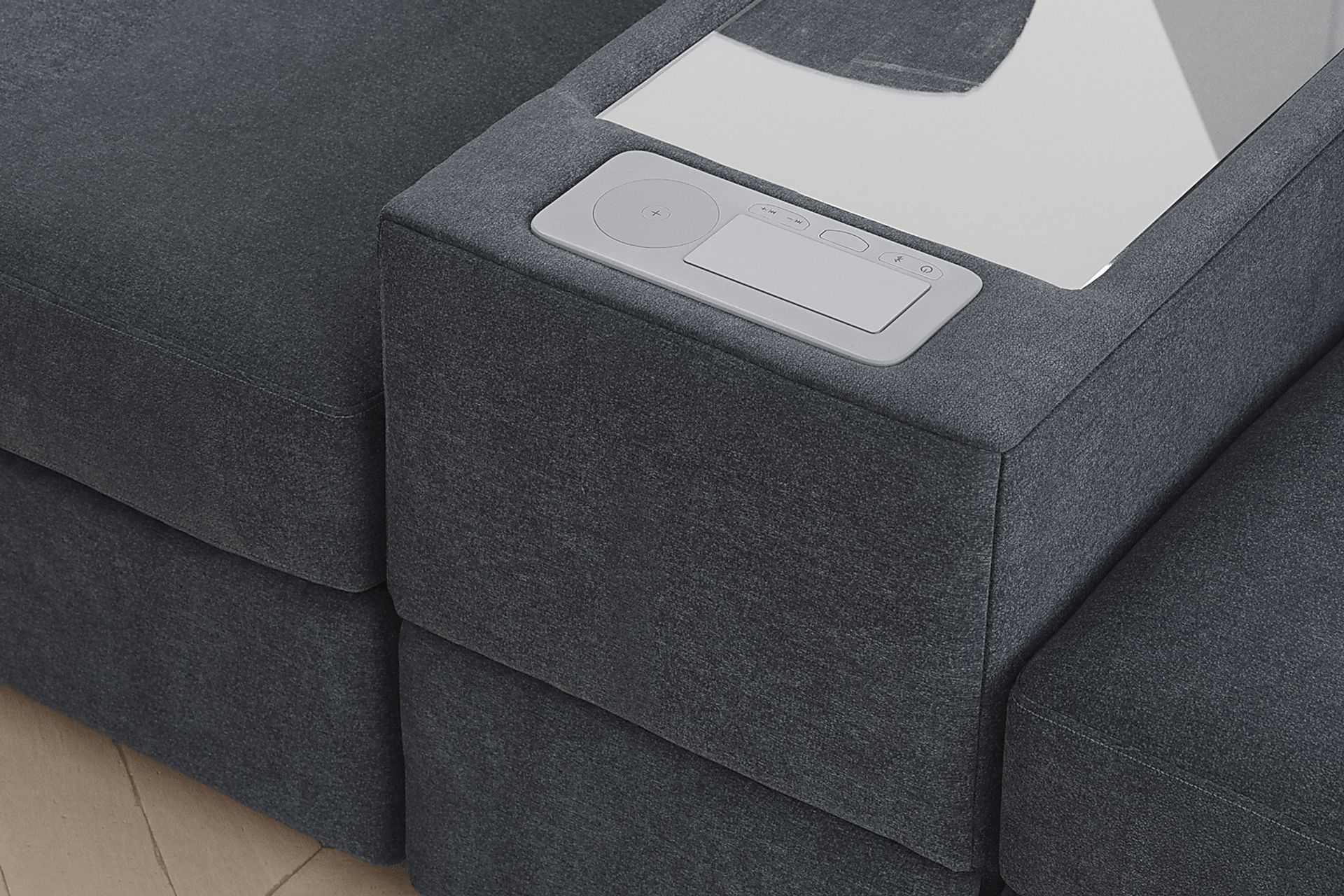 Indigo 8 Pc Power Reclining ModularOne with Media Consoles - Image 8