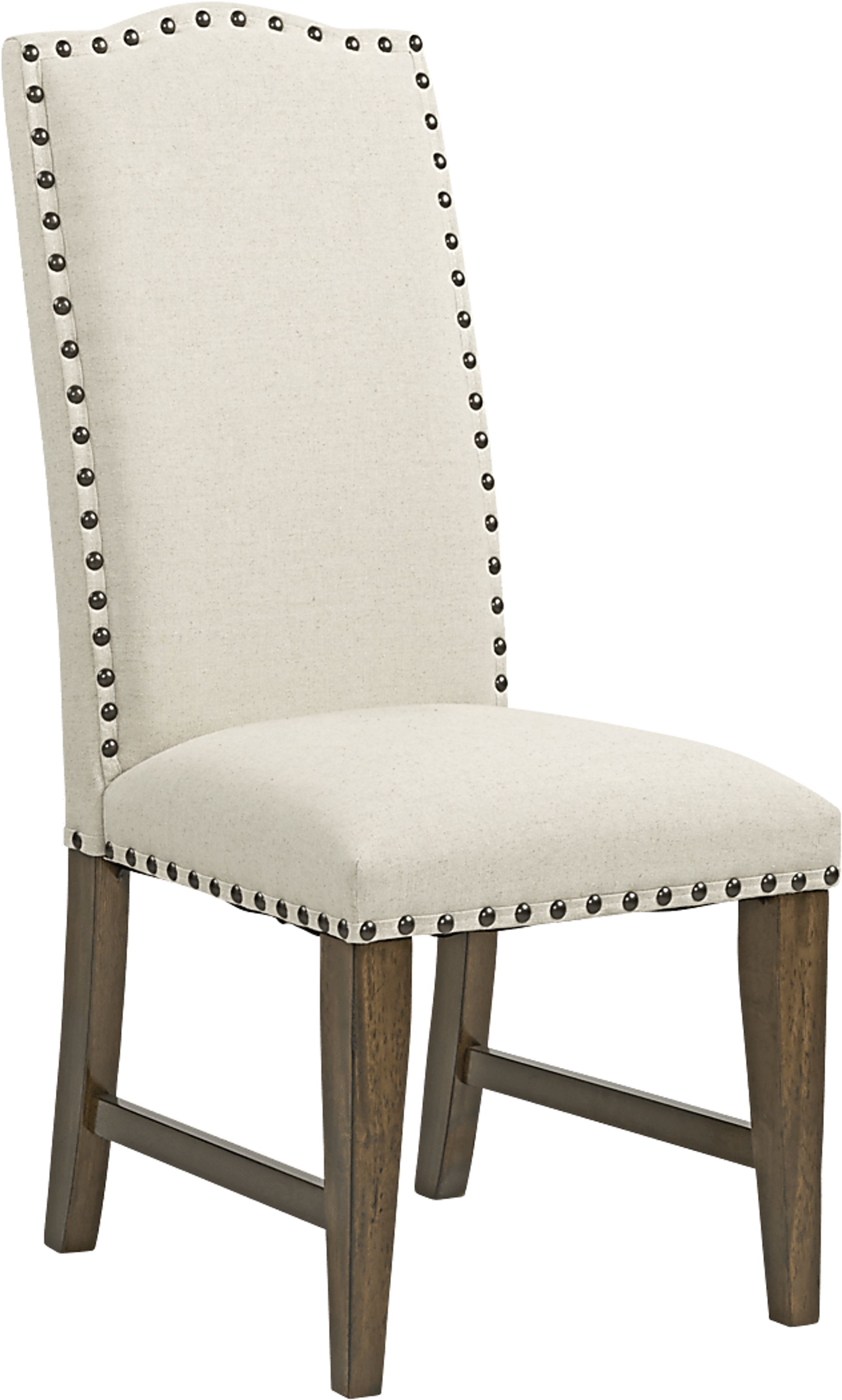Industrial Court Oatmeal Side Chair - Image 1