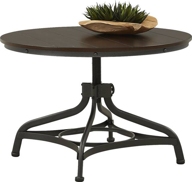Industry Place Cherry Adjustable Cocktail Table - Thumbnail - Image 2
