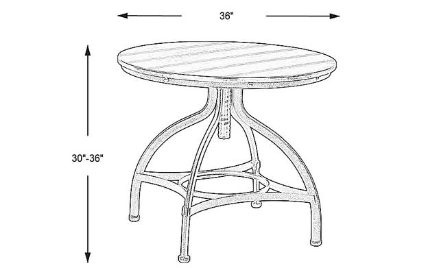 Dimension Image. Please refer to the Dimension Tab on this page for dimension details.
