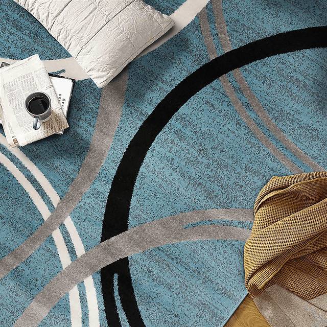 Ineran Blue 5'3 x 7'3 Rug - Thumbnail - Image 6