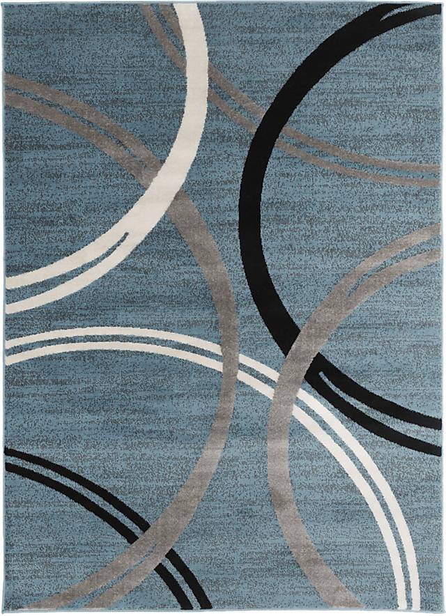 Ineran Blue 5'3 x 7'3 Rug - Thumbnail - Image 1