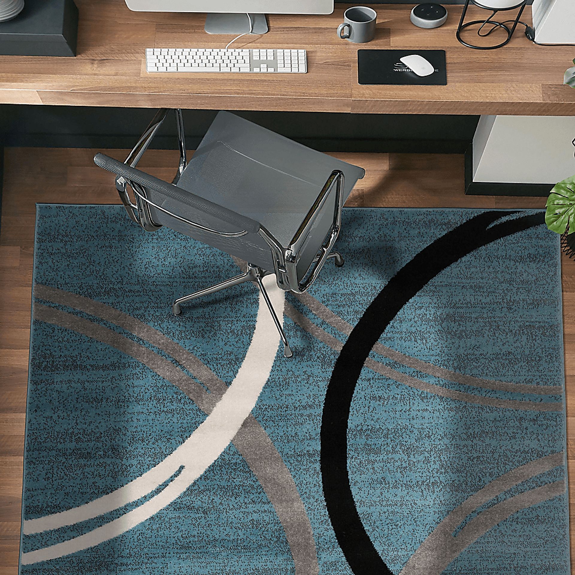 Ineran Blue 7'10 x 10'2 Rug - Image 4