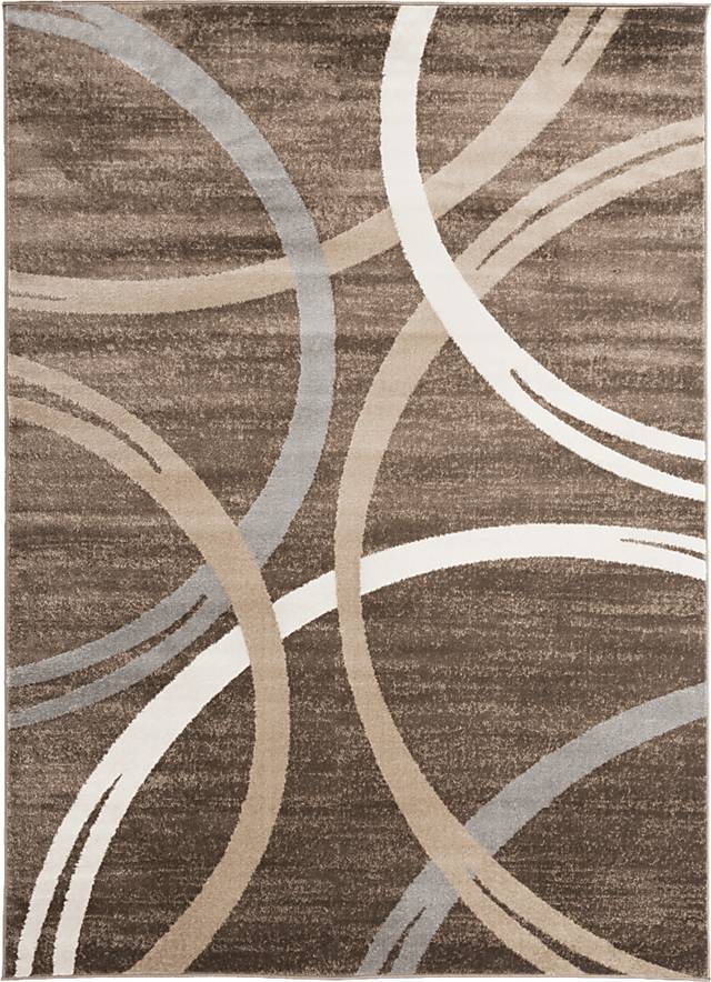 Ineran Brown 7'10 x 10'2 Rug - Thumbnail - Image 1