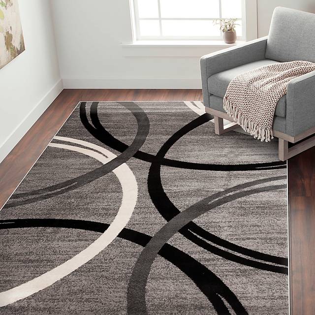 Ineran Gray 7'10 x 10'2 Rug - Thumbnail - Image 3