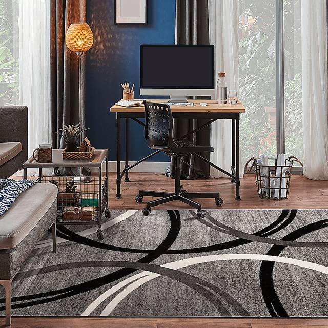 Ineran Gray 7'10 x 10'2 Rug - Thumbnail - Image 4